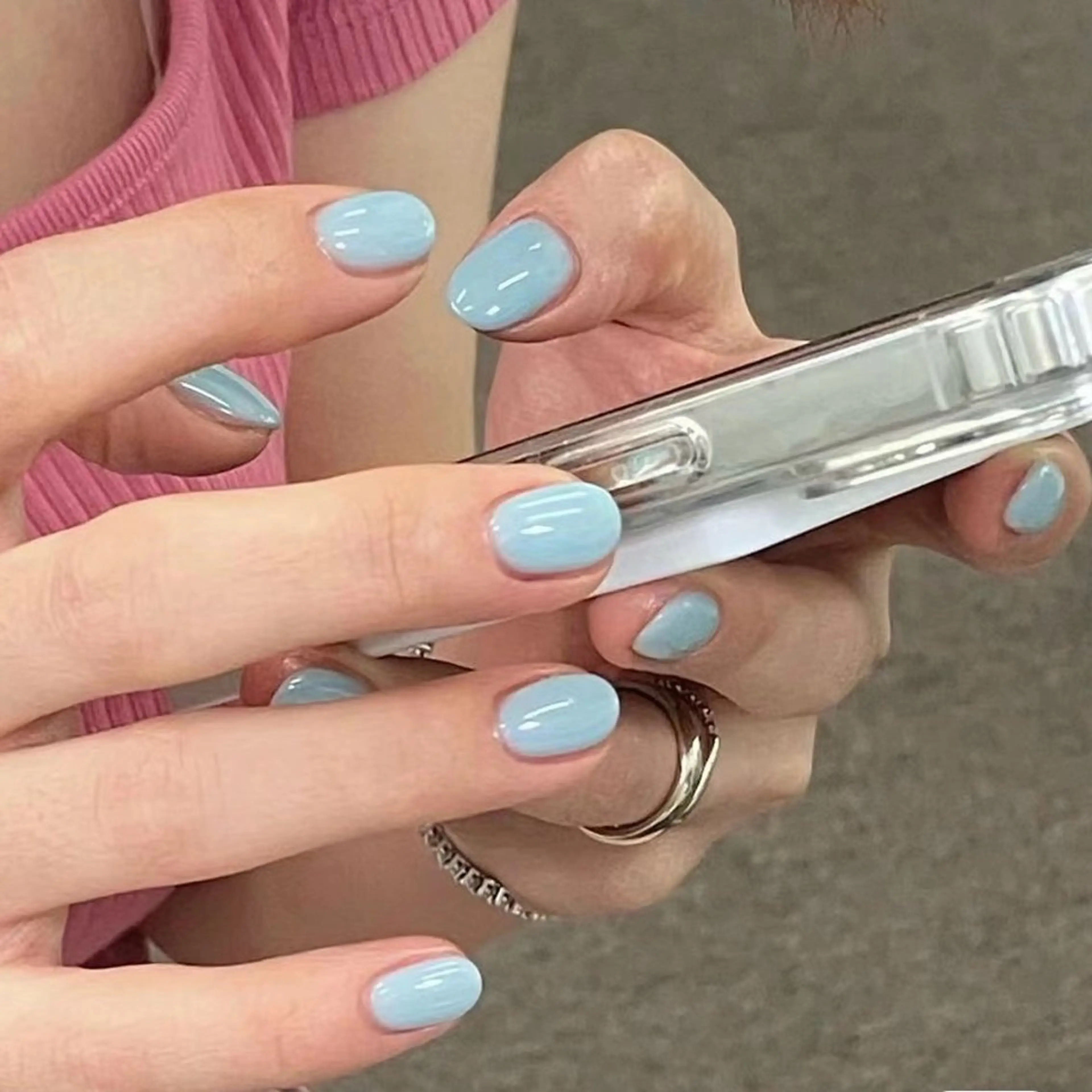 ネイル ハンドネイル By moonネイル 🌷ワンホン/韓国風のネイルデザイン