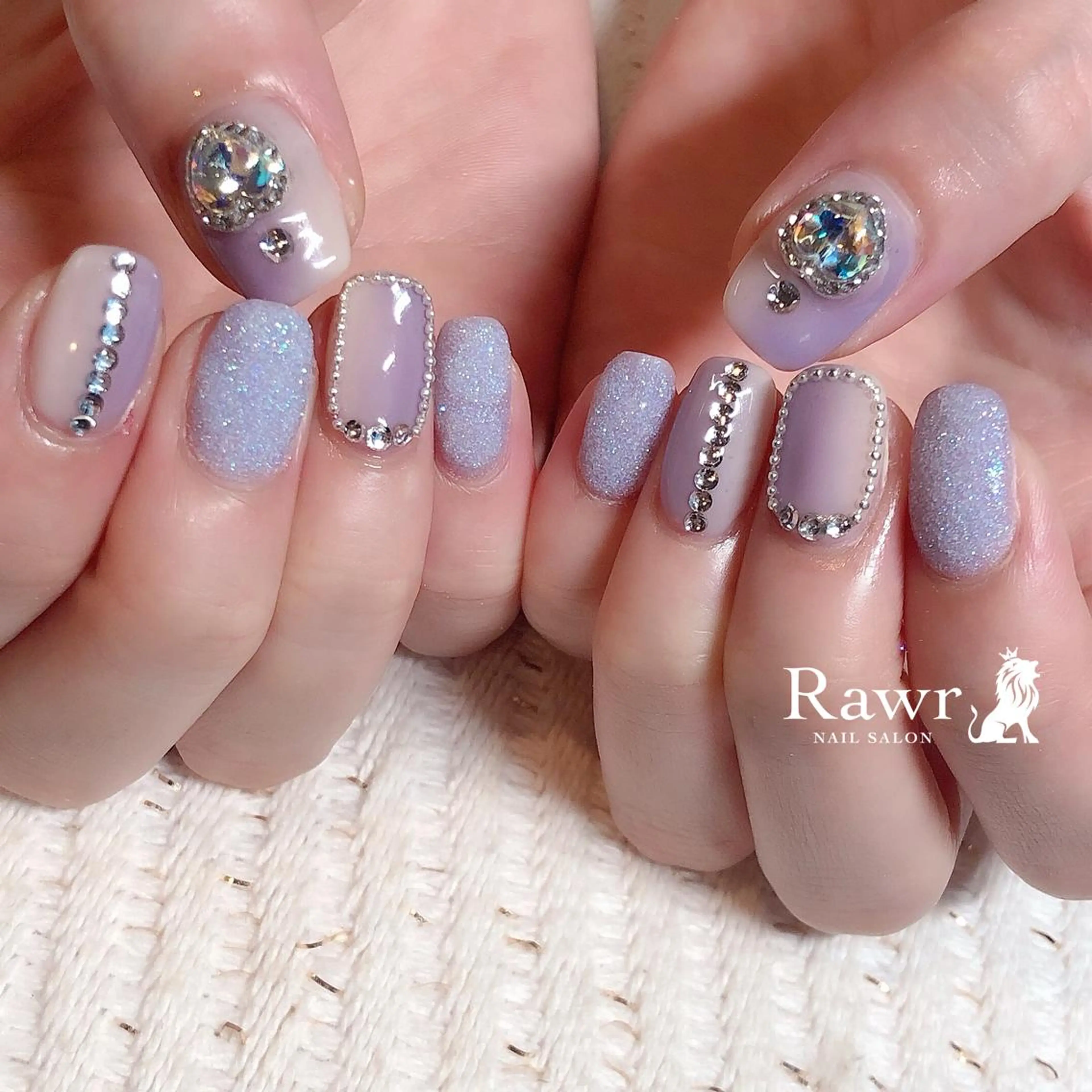 ネイル ハンドネイル Rawr / saoriのネイルデザイン