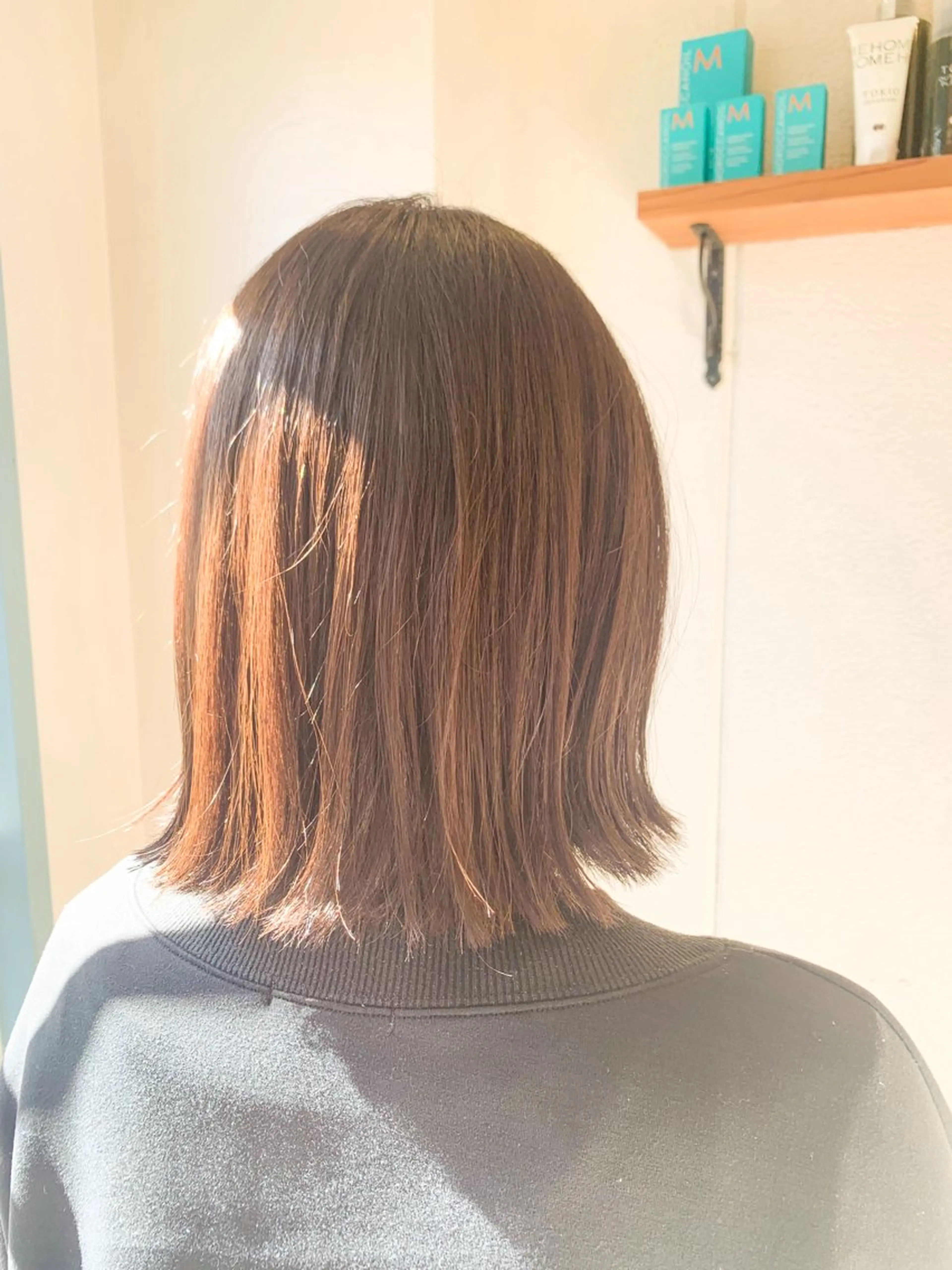 ショート カラー hair make studio abi-ru所属・YURIA 💭🐶のヘアスタイル