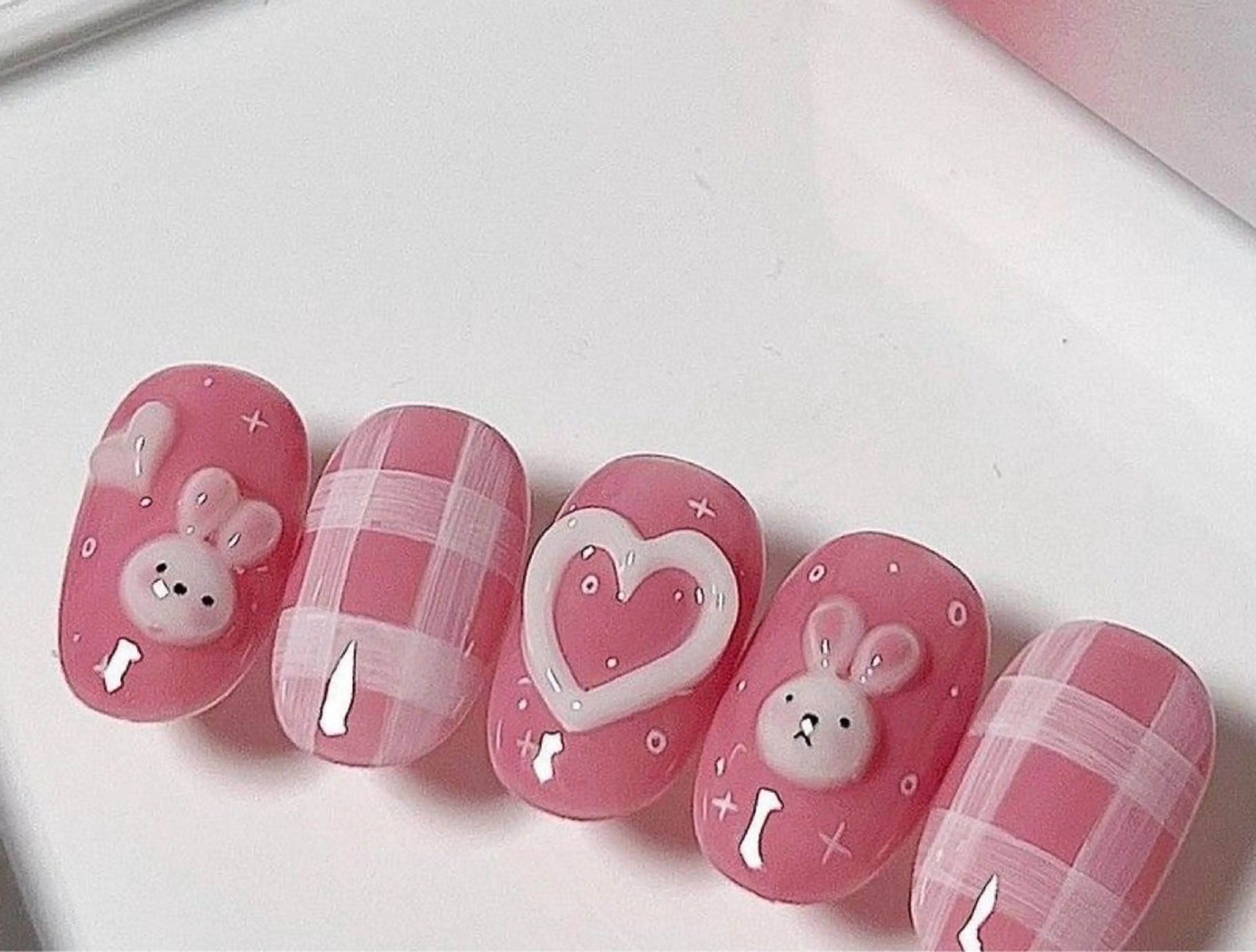 ネイル アートネイル フットネイル フレンチネイル ジェルネイル 韓国ネイル Kawaii Nail Salon所属・YURI NAIL NARITAのネイルデザイン