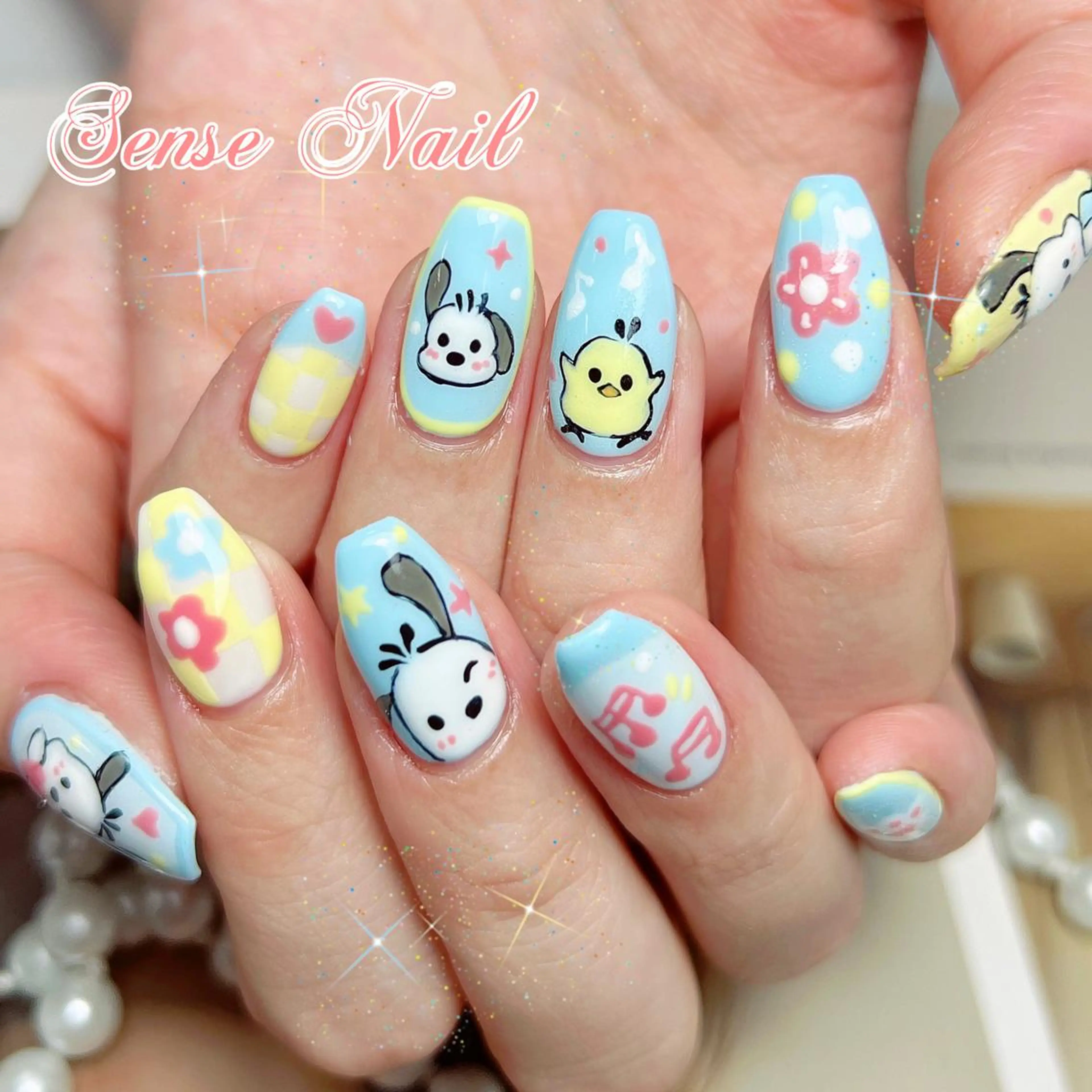 ネイル ヘアアレンジ メンズ キッズ マツエク・マツパ アイブロウ 🎀Sense Nail渋谷店🎀のネイルデザイン