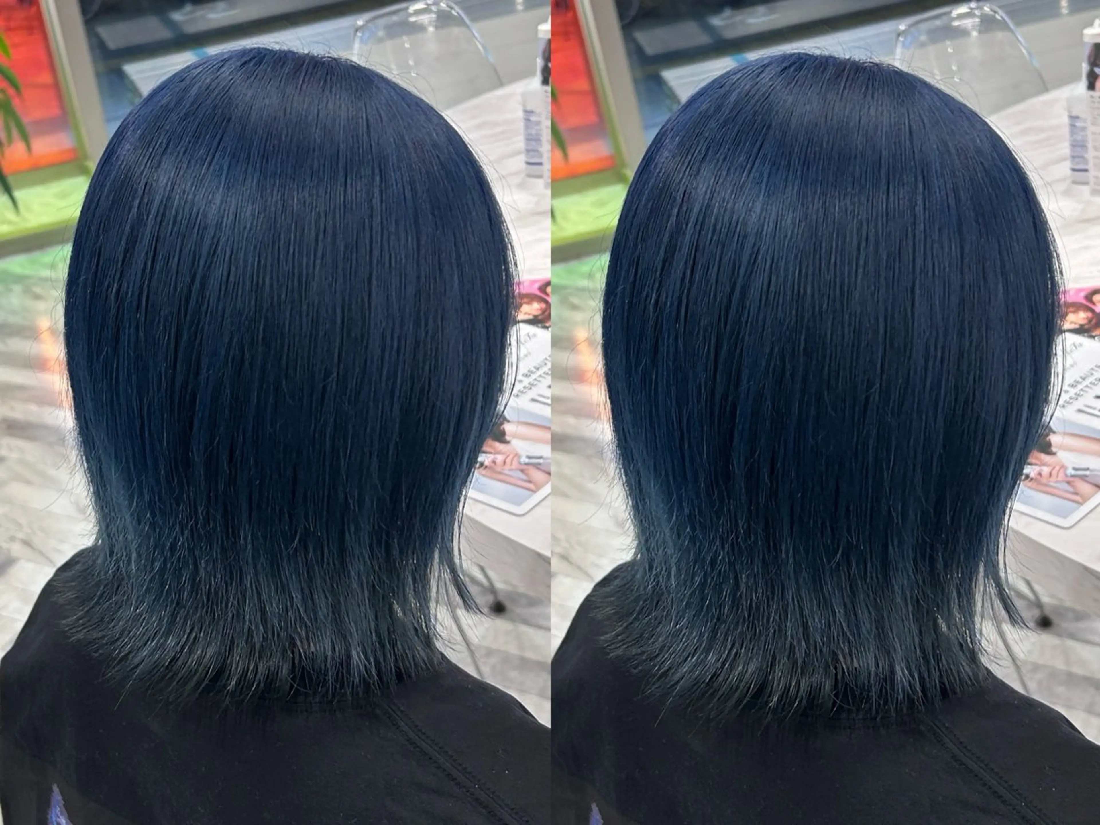 ミディアム カラー カット ヘアカラー 冬っぽカラー/ マツエク/ゆきなのマツエク・マツパデザイン