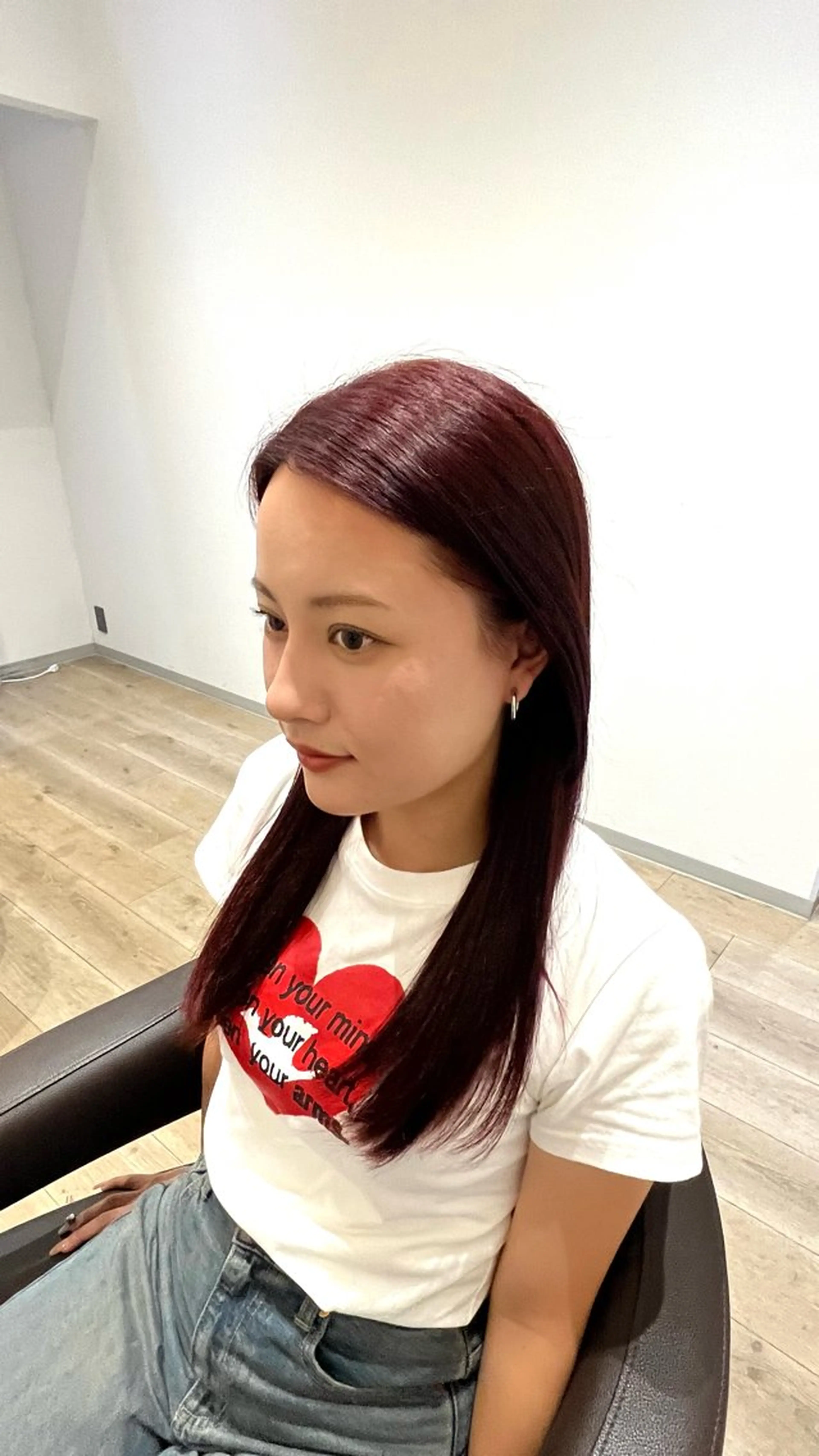 セミロング Chere-rosso-金剛店所属・Chere金剛店 RIKOのヘアスタイル