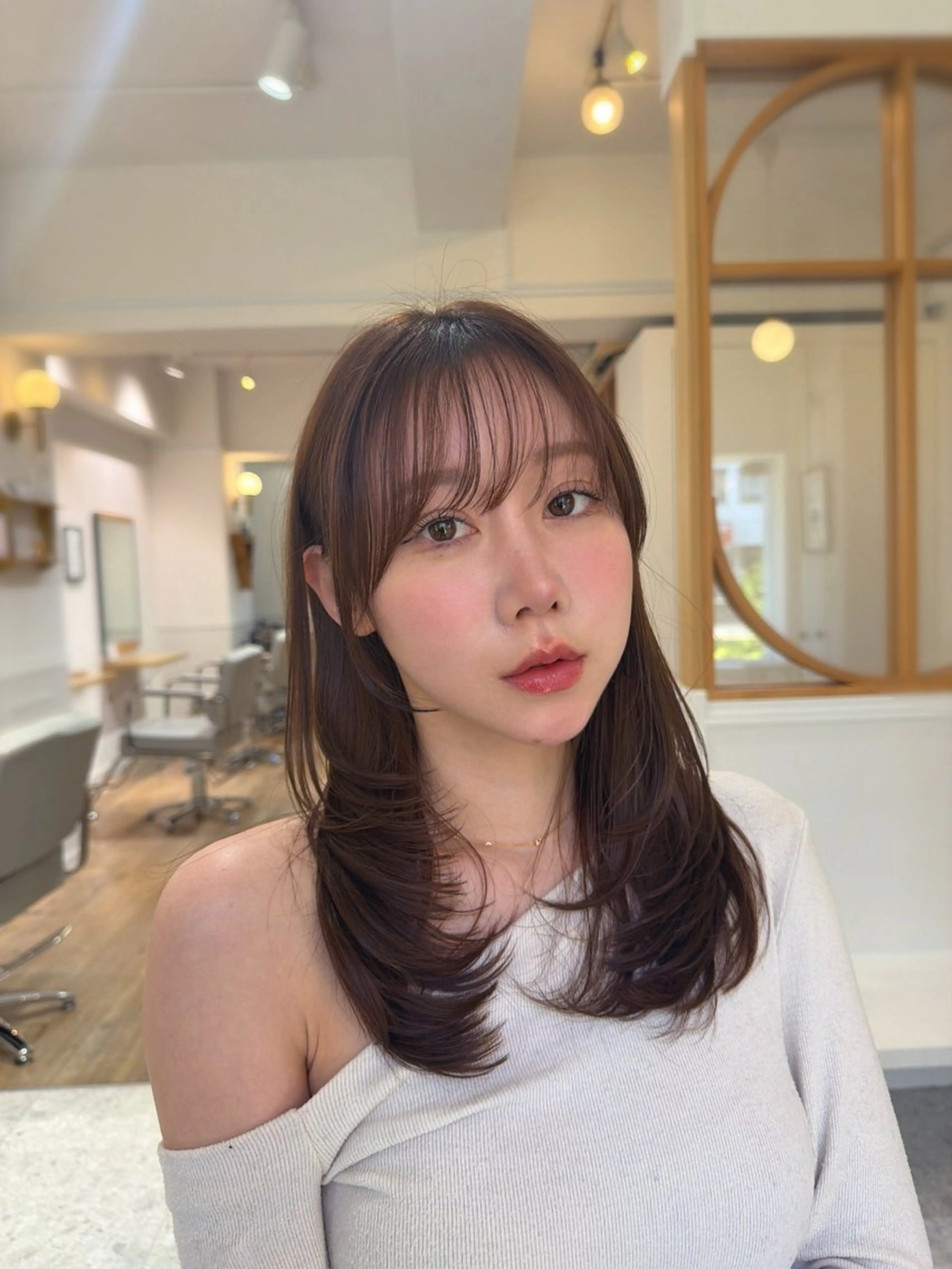 カット＋ワンカラーの写真