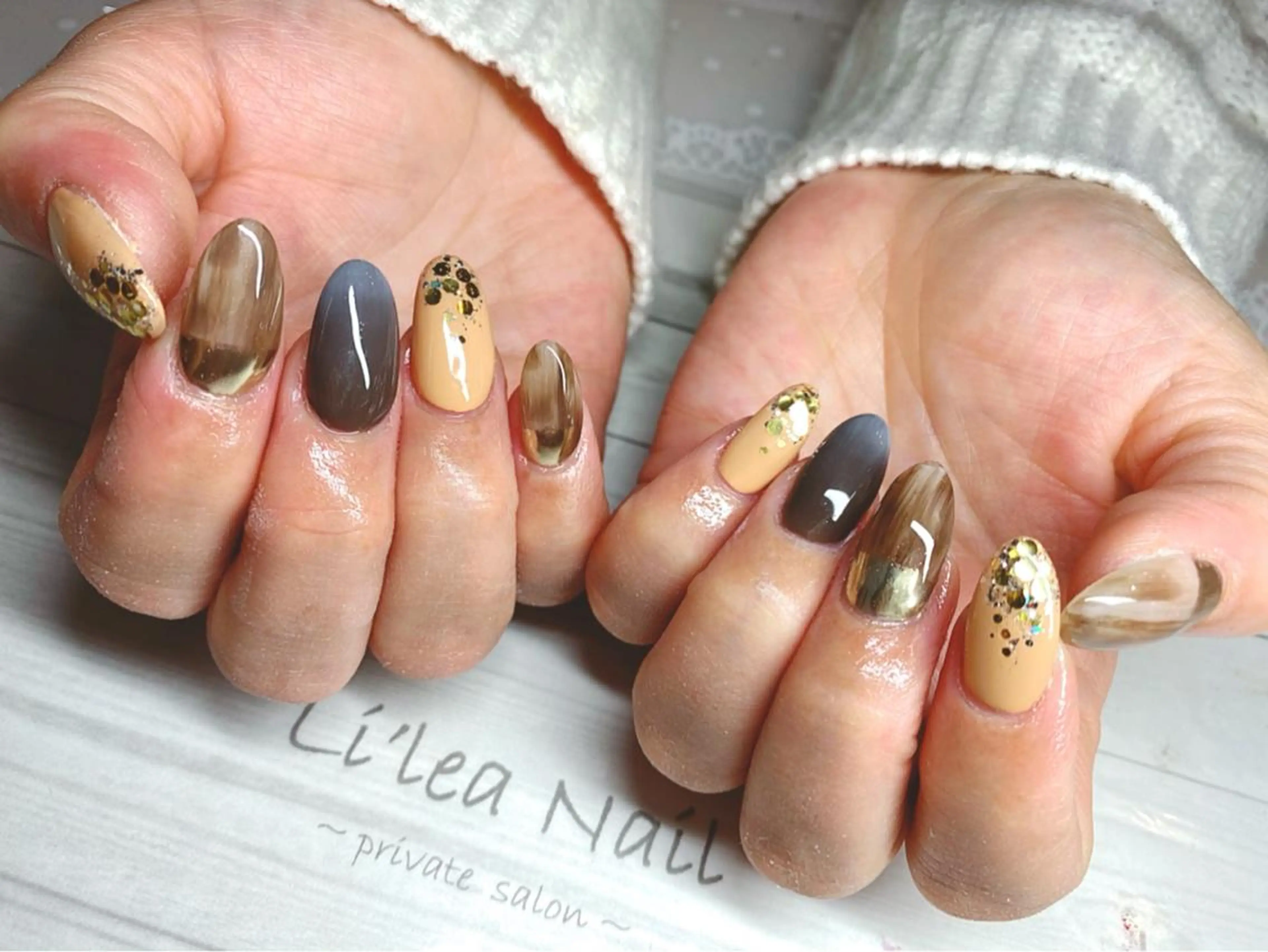 ネイル Li'leaNail AINAのネイルデザイン