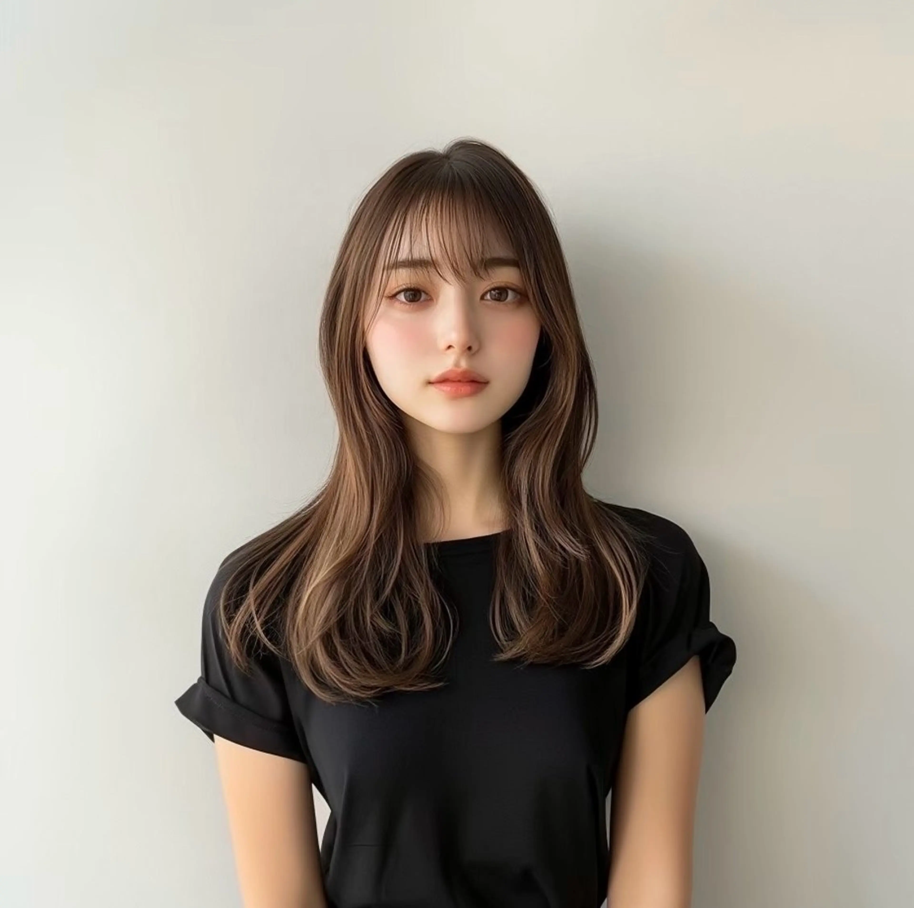 セミロング カラー カット特化/似合わせ /なおき/表参道のヘアスタイル