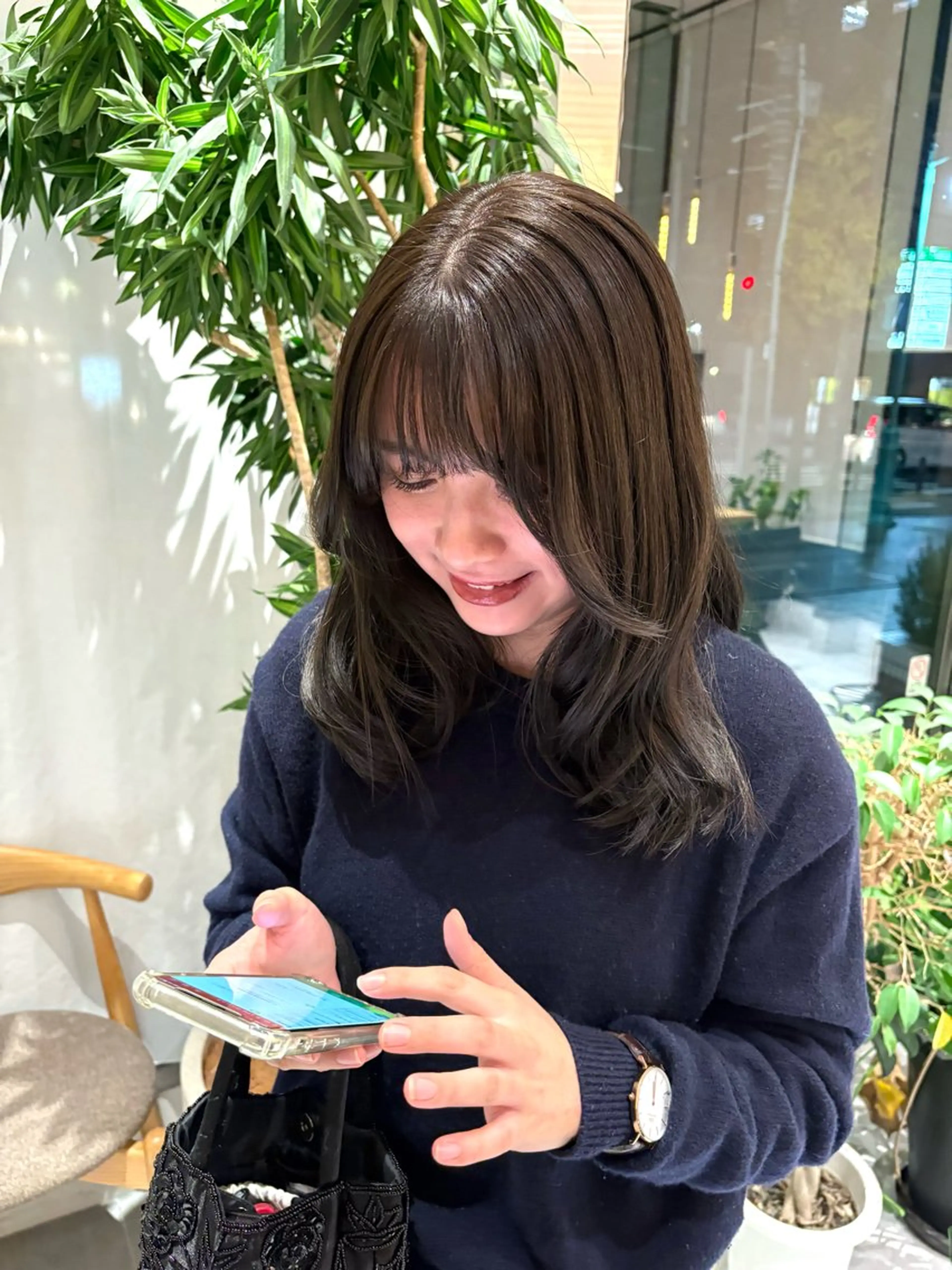 ロング カラー ヘアカラー トリートメント ヘアセット 風香🪼レイヤー /透明感カラーのヘアスタイル