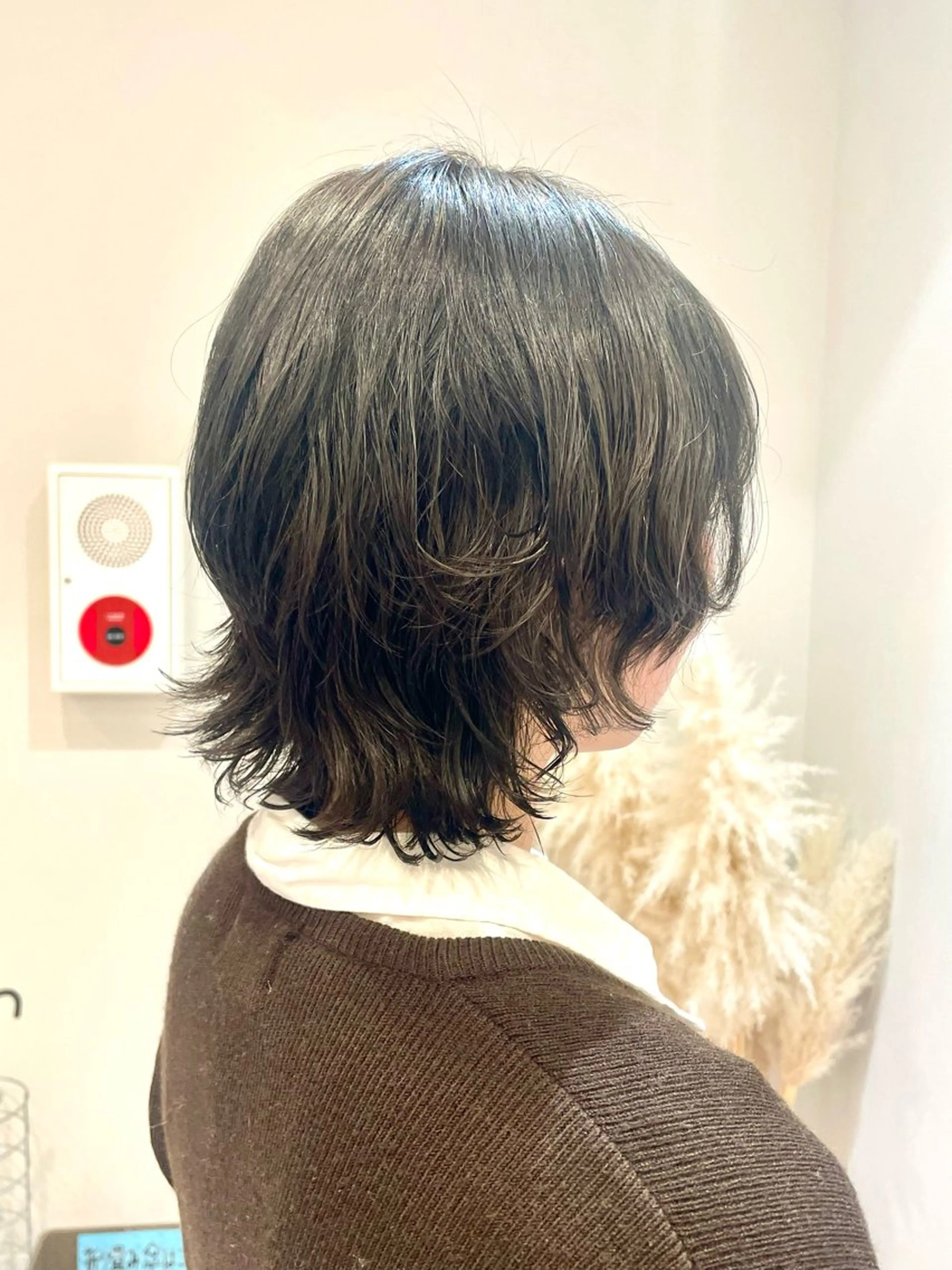 ショート パーマ 室川 花菜のヘアスタイル