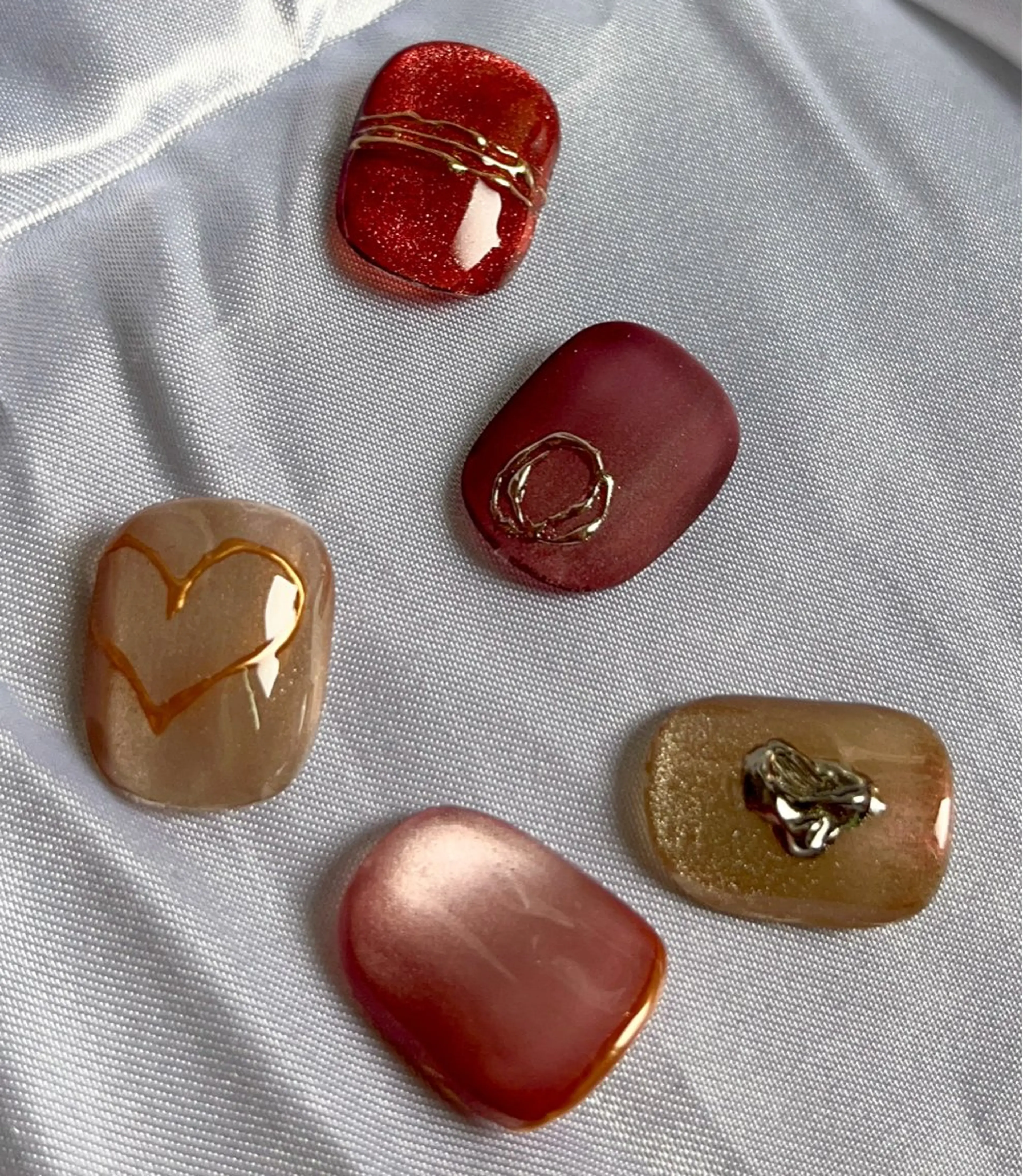 ネイル フットネイル ジェルネイル シンプルネイル Nail salon Loaのネイルデザイン