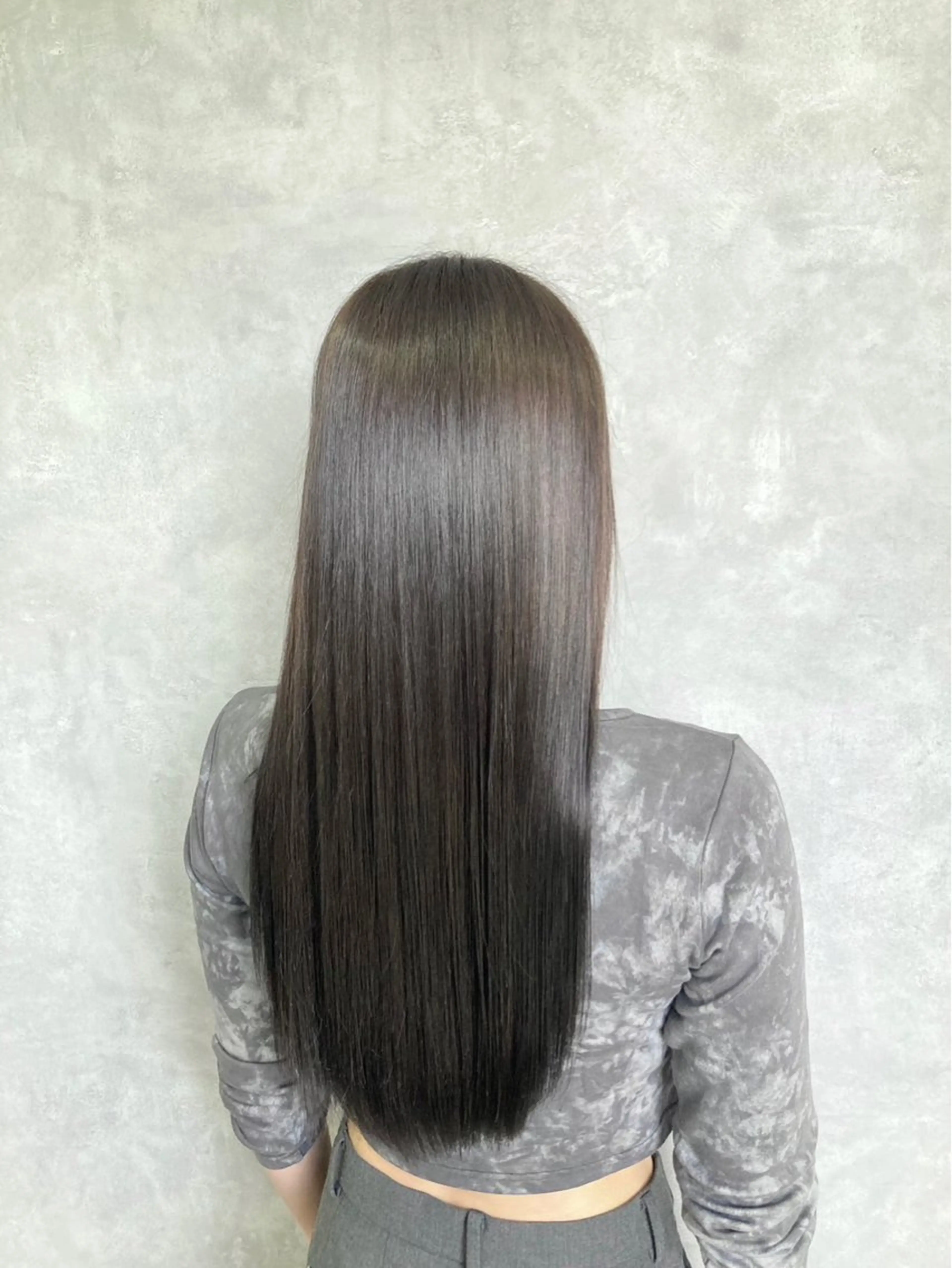 【艶ワンカラー🎠🎀】カット+カラー×髪質改善+TOKIOトリートメントの写真