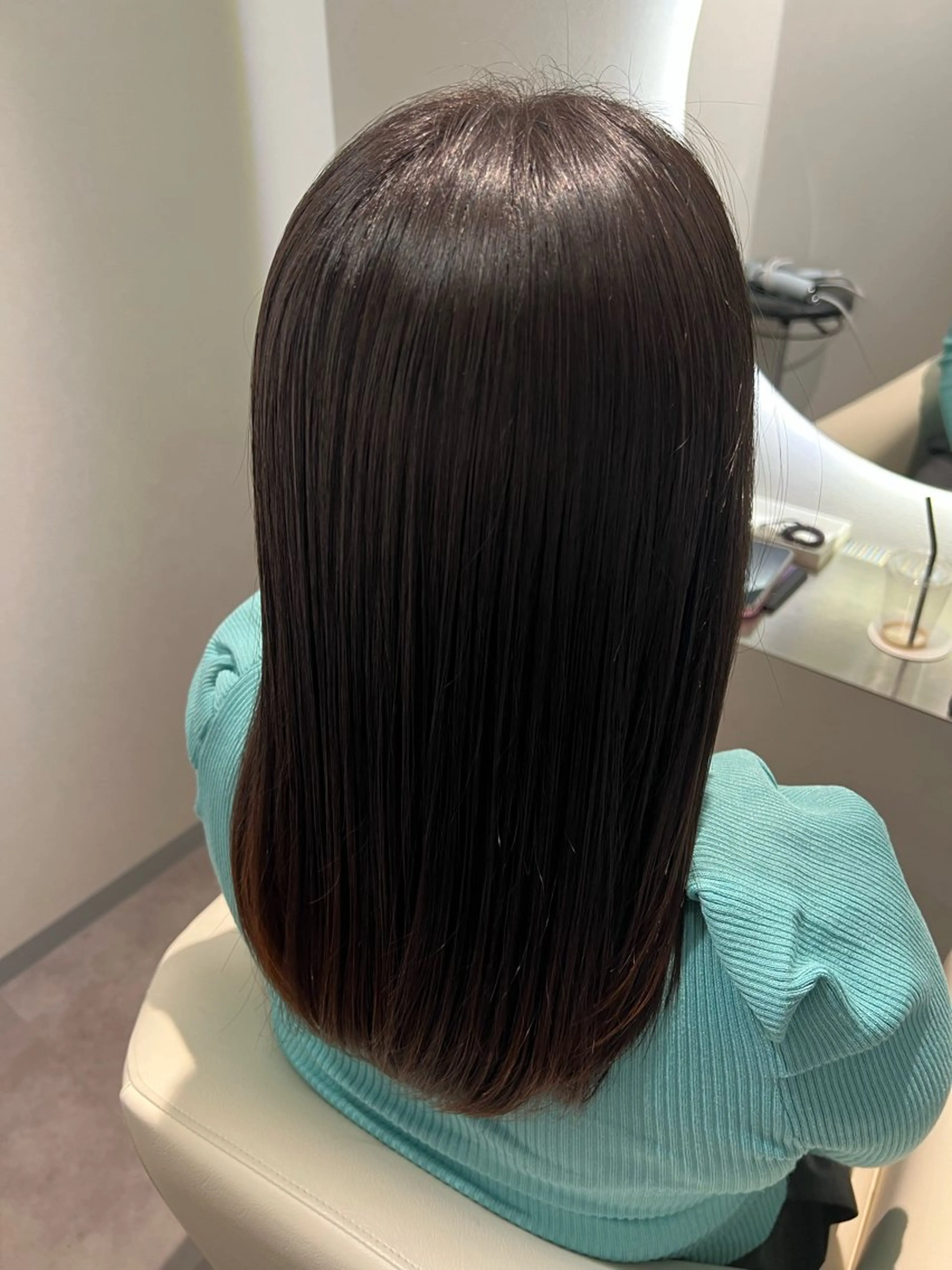 ロング 銀座/ストレート髪質 改善/カラー/ひよりのヘアスタイル