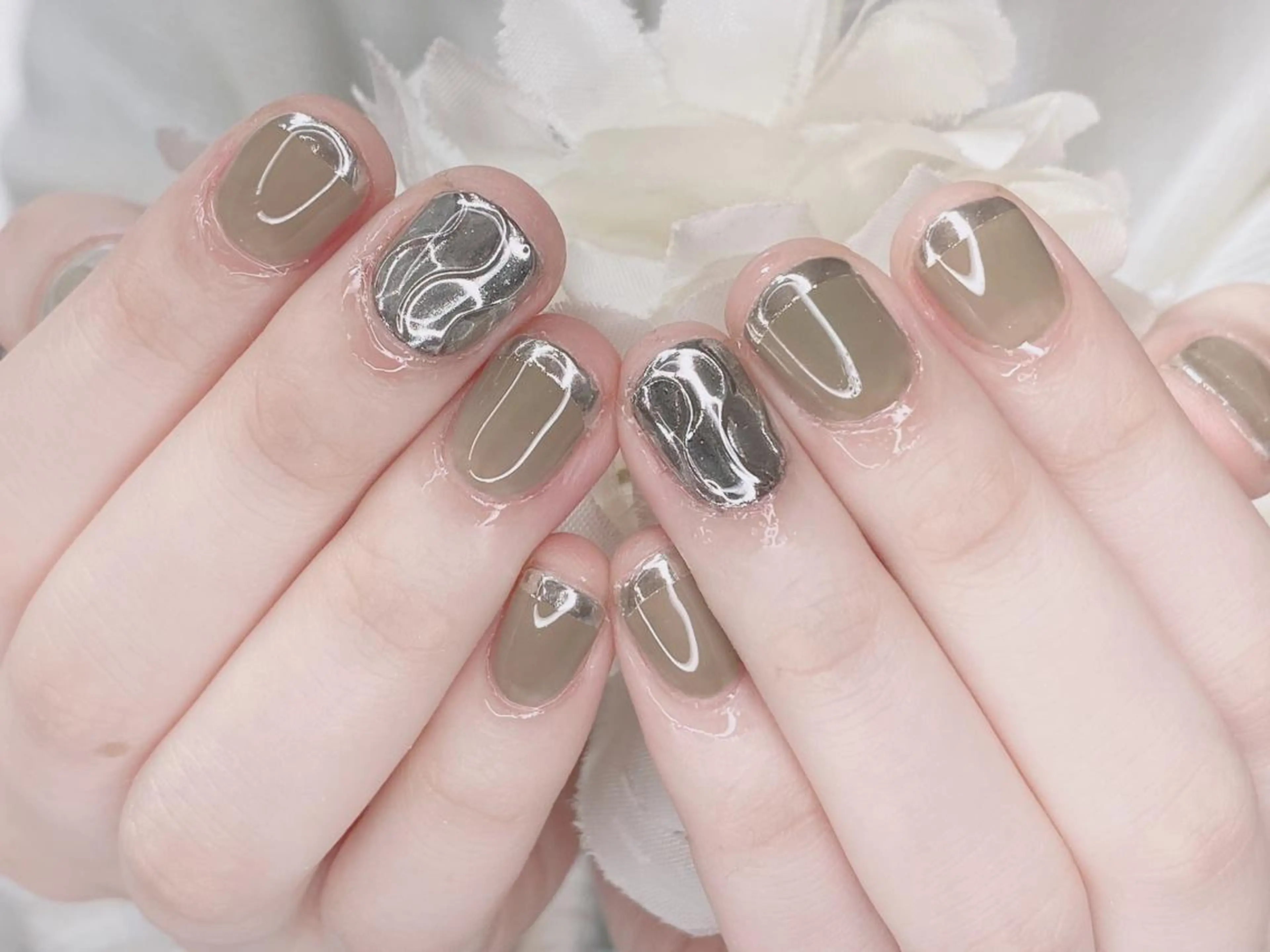 ネイル ハンドネイル Ｎail Ｓalon ertiのネイルデザイン