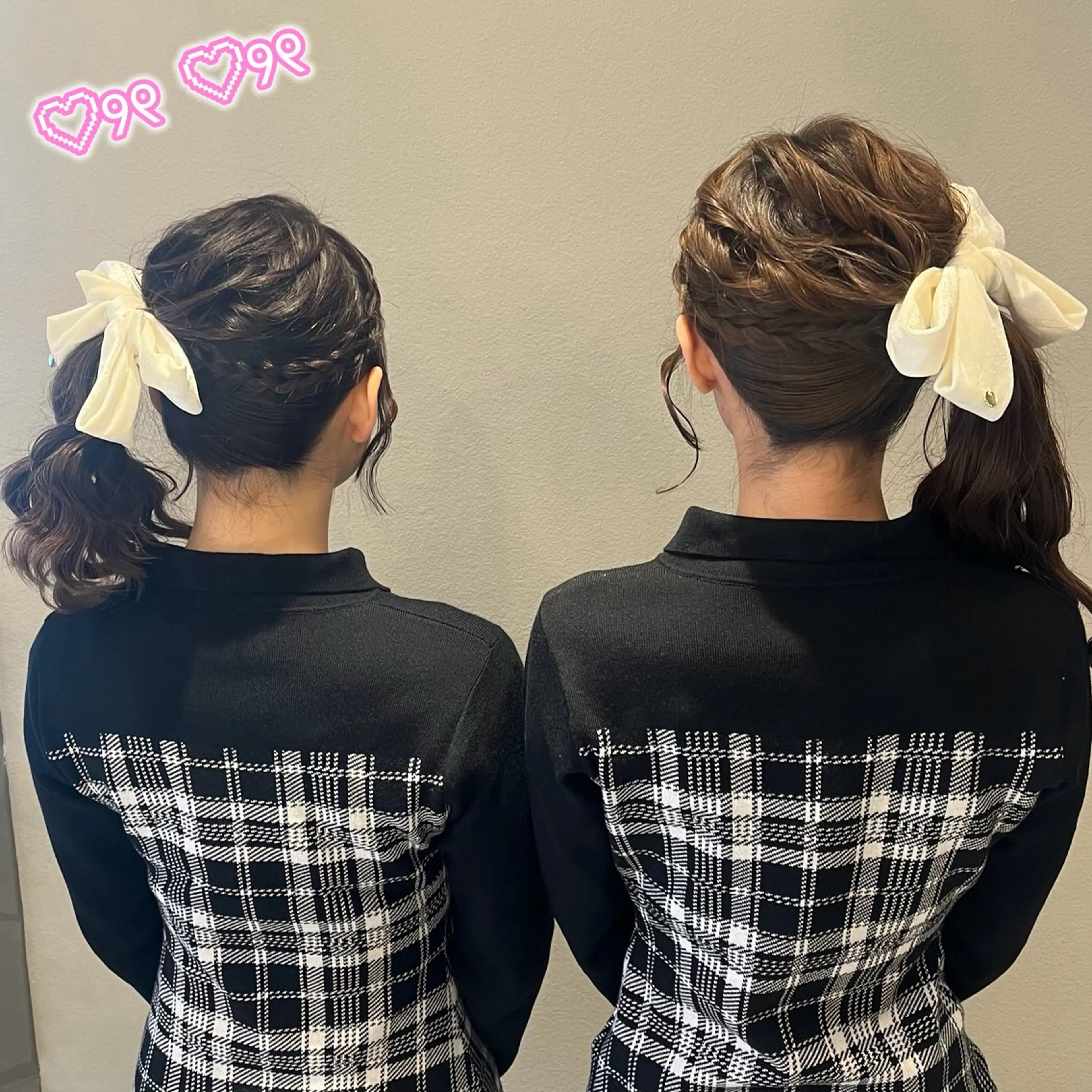 ヘアアレンジ ヘアセット 顔周り/暖色 /ヘアメ/あつはのヘアスタイル