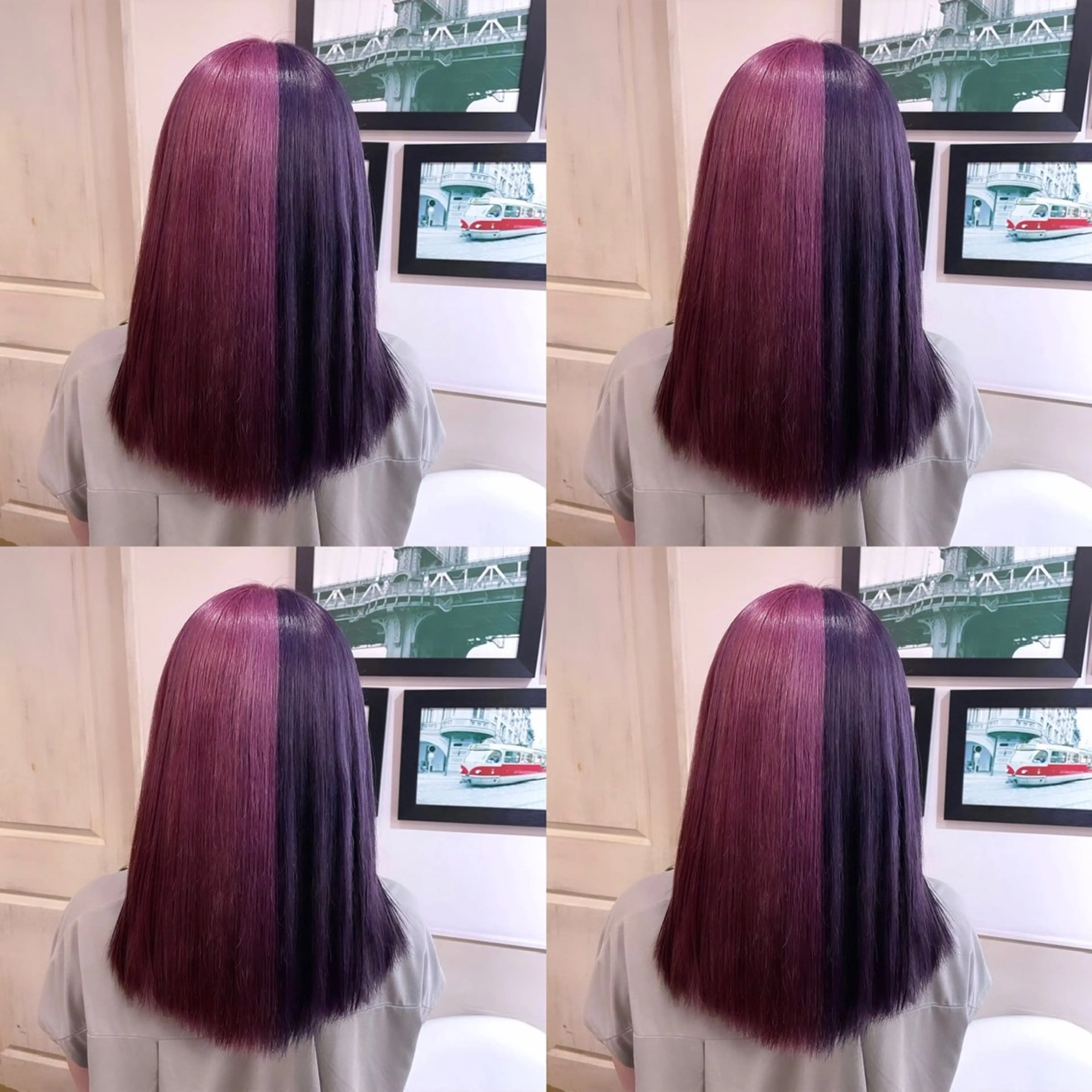 ロング カラー ピンクカラー パープルカラー 🌟トップデザイナー 高橋🌟のヘアスタイル