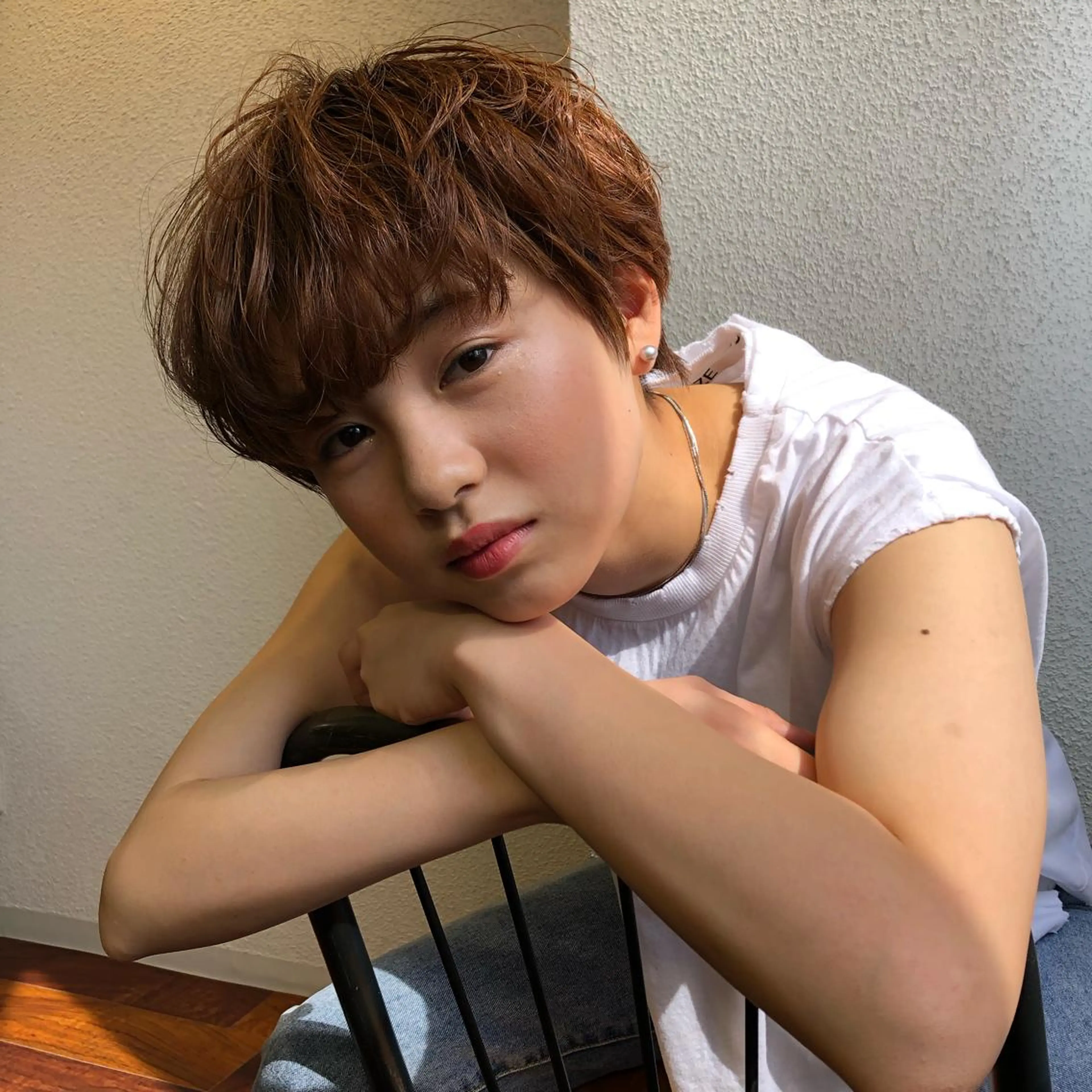 ショート カラー パーマ a rikaのヘアスタイル