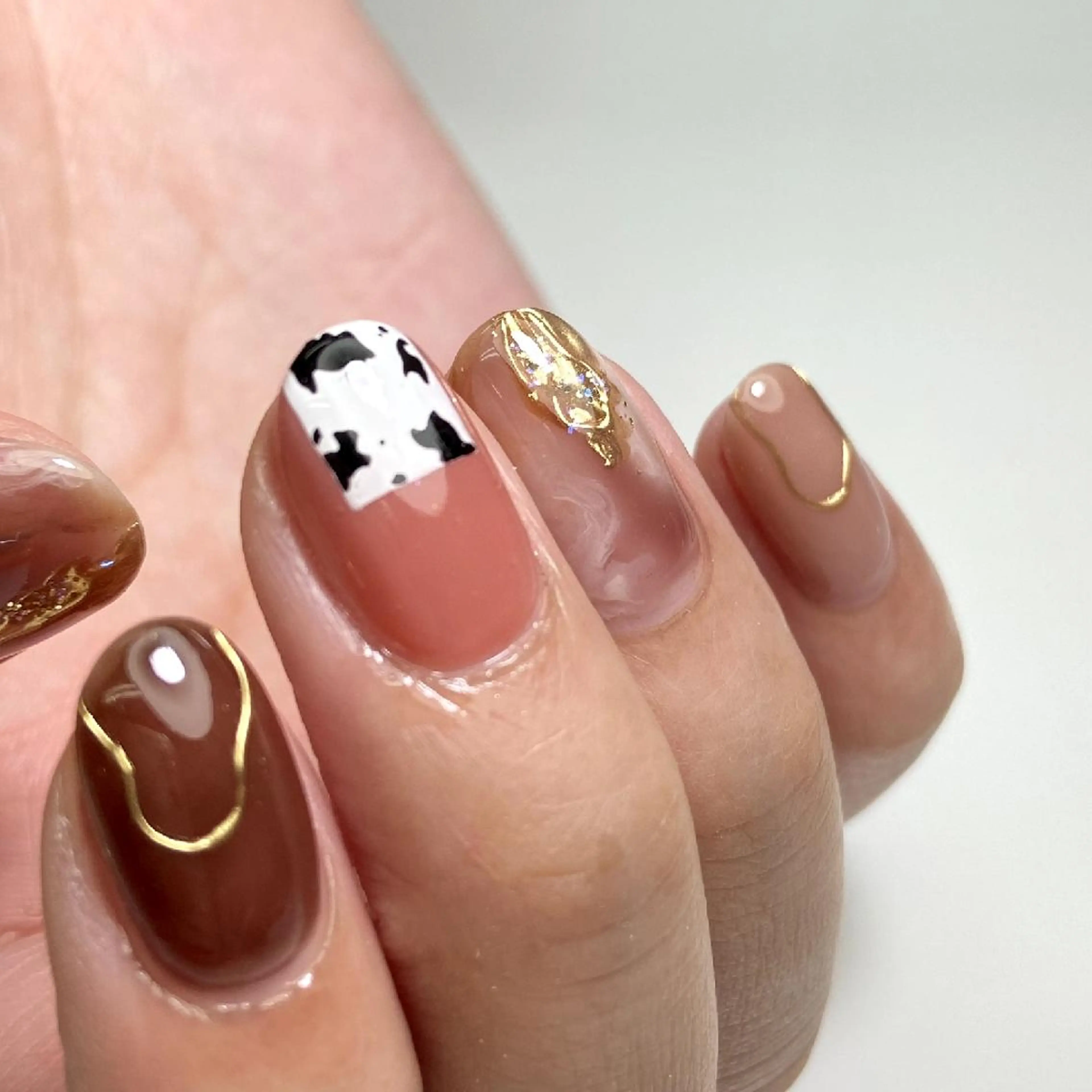 ネイル アートネイル ニュアンスネイル nail salon Lumièreのネイルデザイン