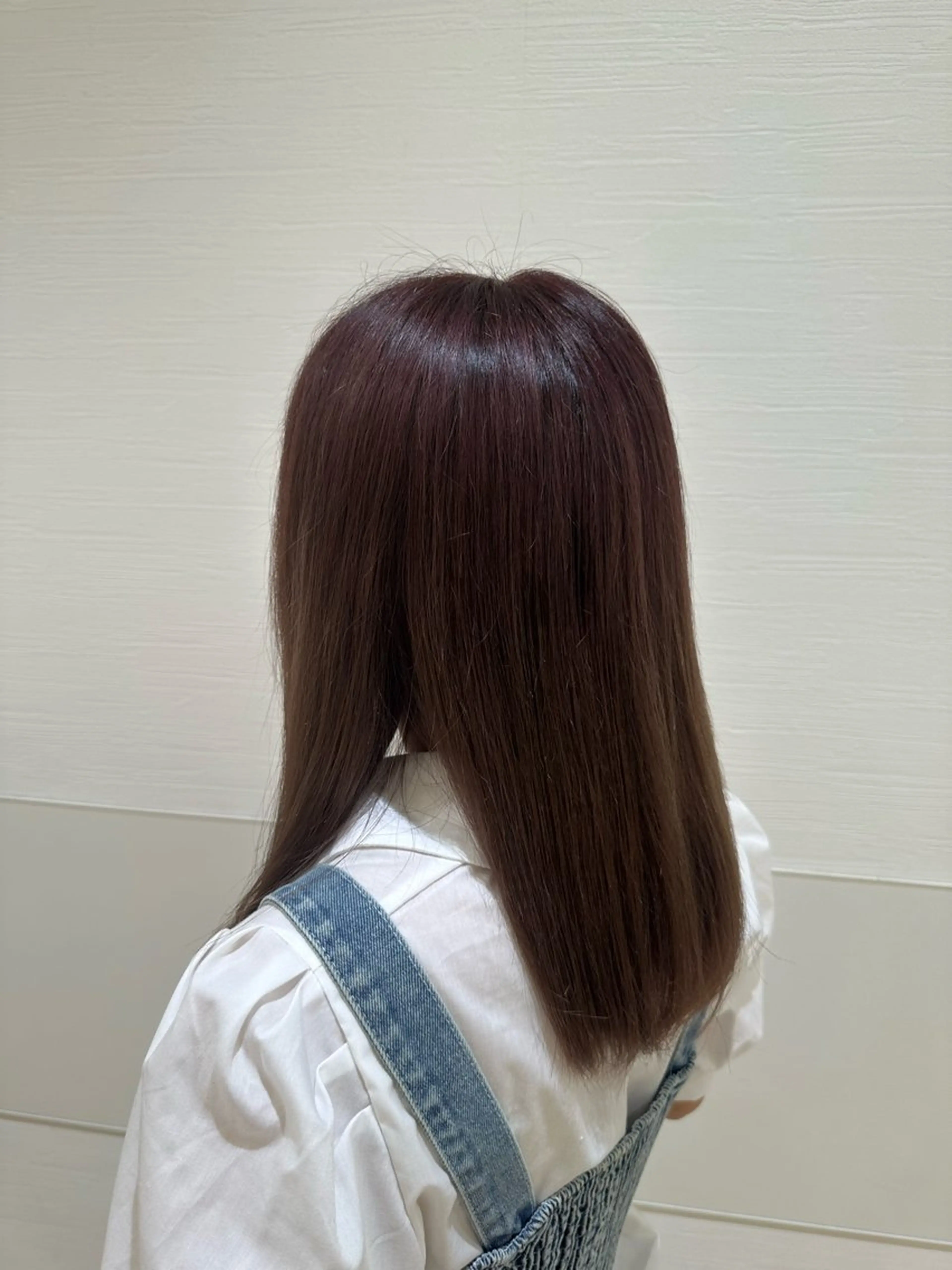 セミロング カラー 波巻パーマ/毛流れ パーマ☘️りゅうせいのヘアスタイル