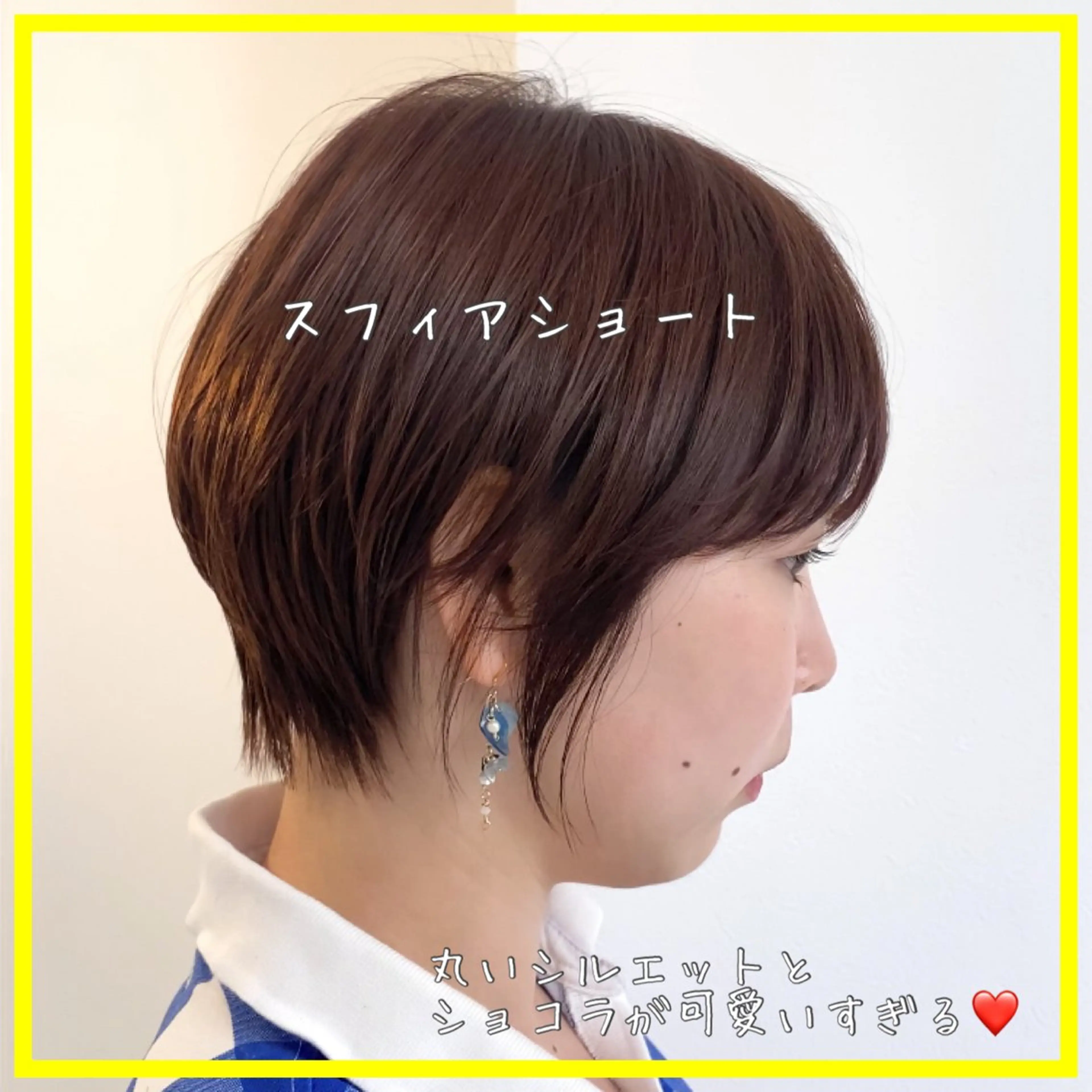 ショート カラー カット ヘアカラー トリートメント 平田 健一のヘアスタイル