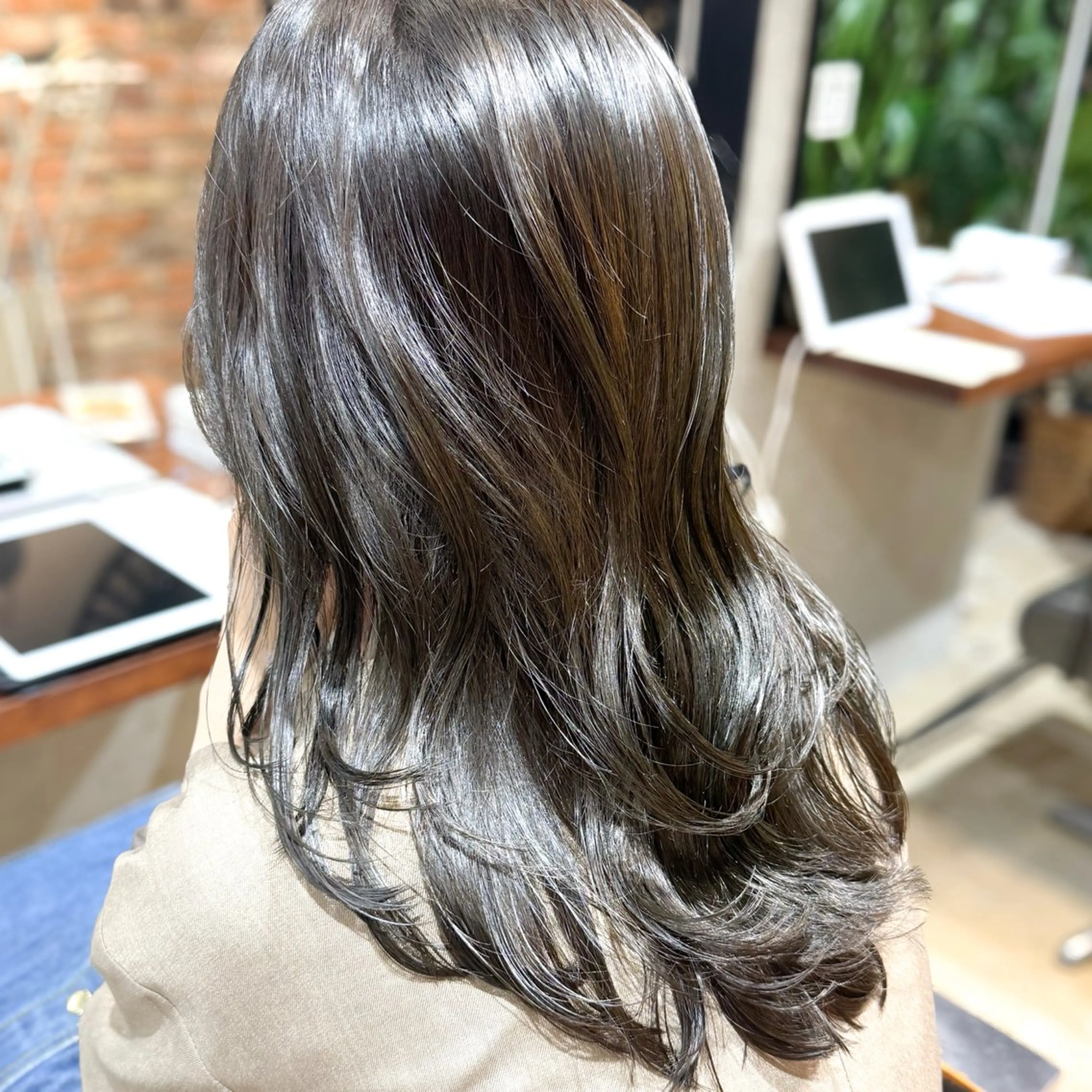 セミロング レイヤーカット ナチュラルショート ゆるふわ🌿高橋俊大のヘアスタイル