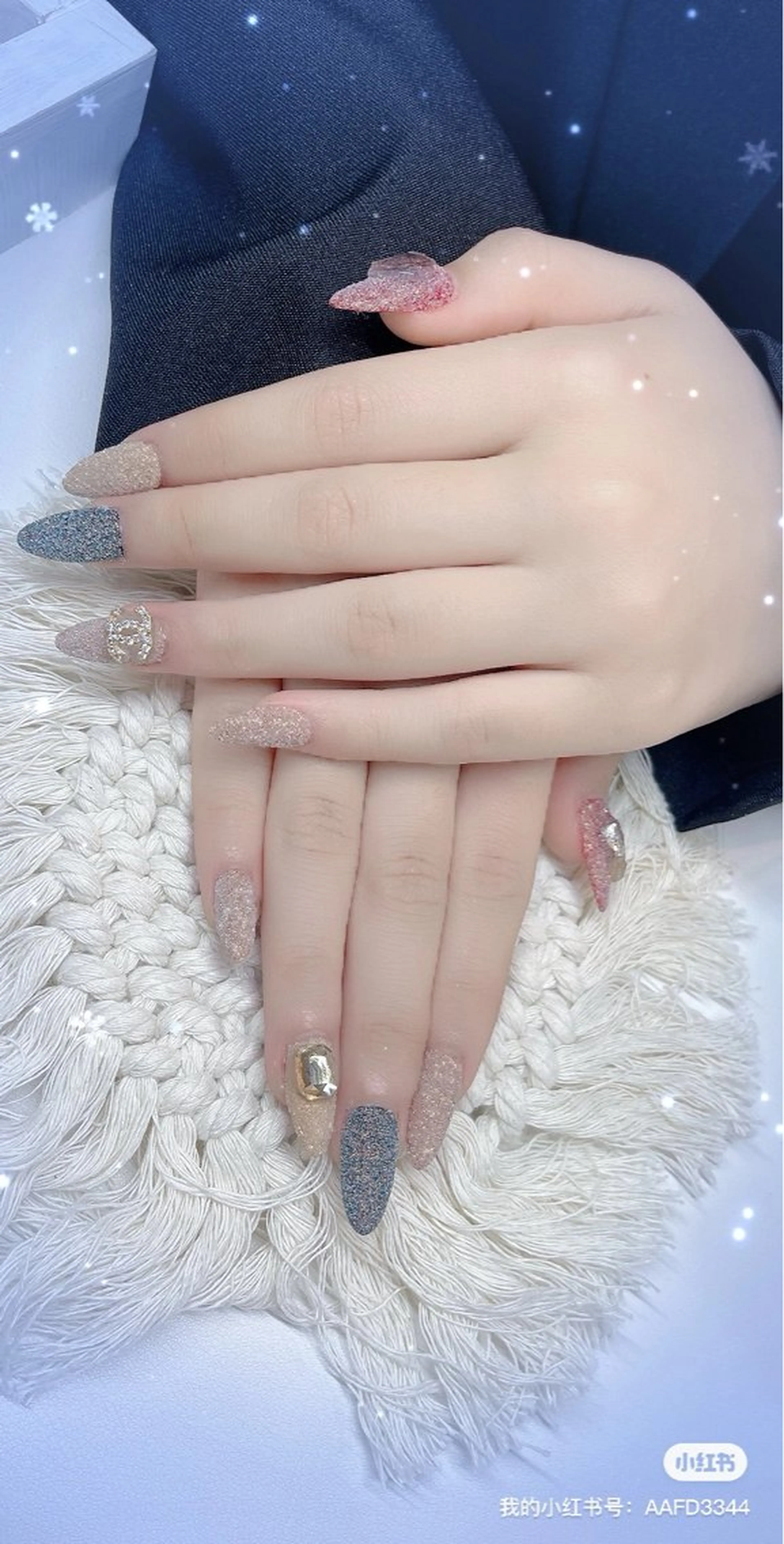 ネイル 花花 ネイルサロンのネイルデザイン