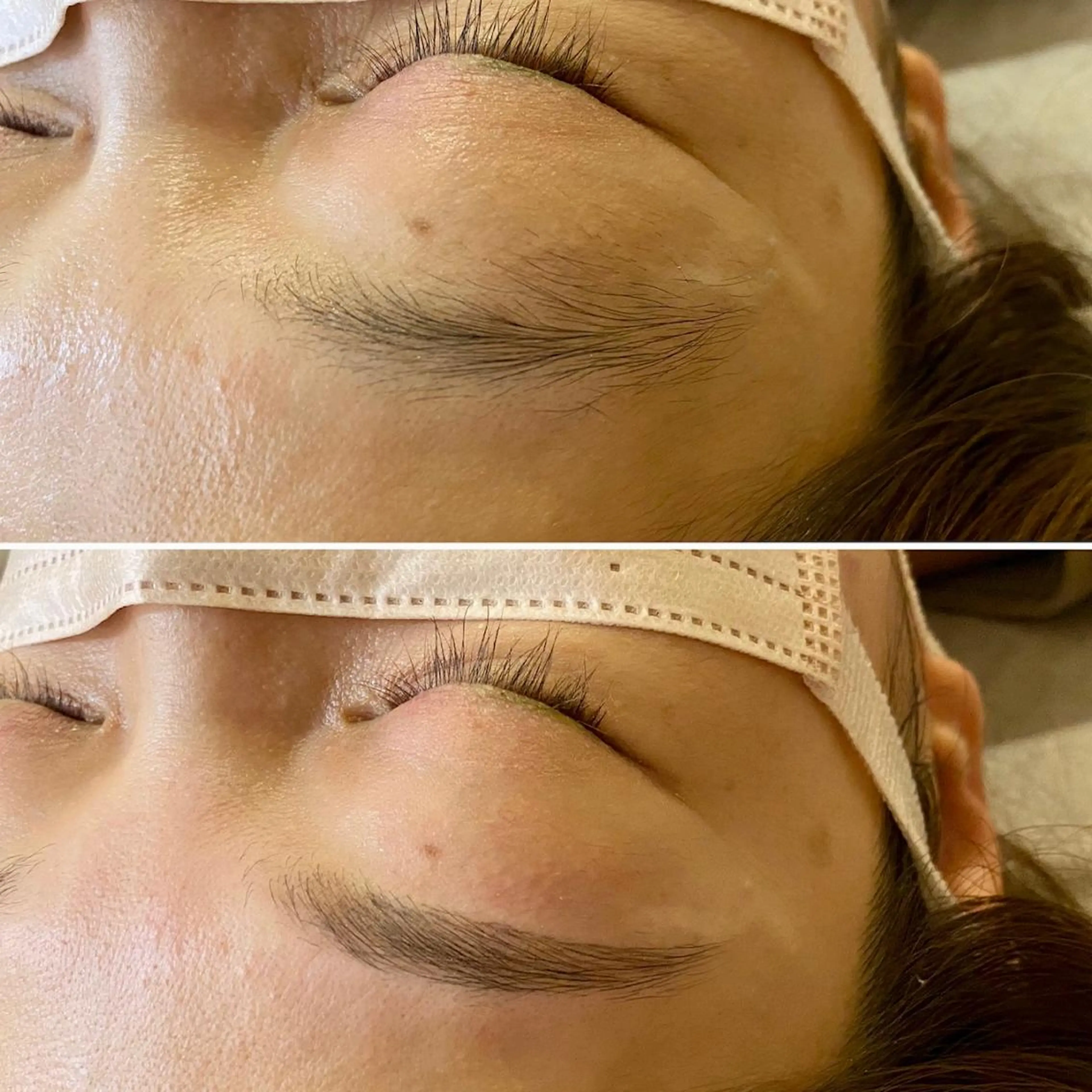 アイブロウ 眉カット ハリウッドブロウリフト 眉毛ワックス脱毛 ワックス脱毛 その他(アイブロウ) 美肌専門サロン かれんのエステ・リラクイメージ