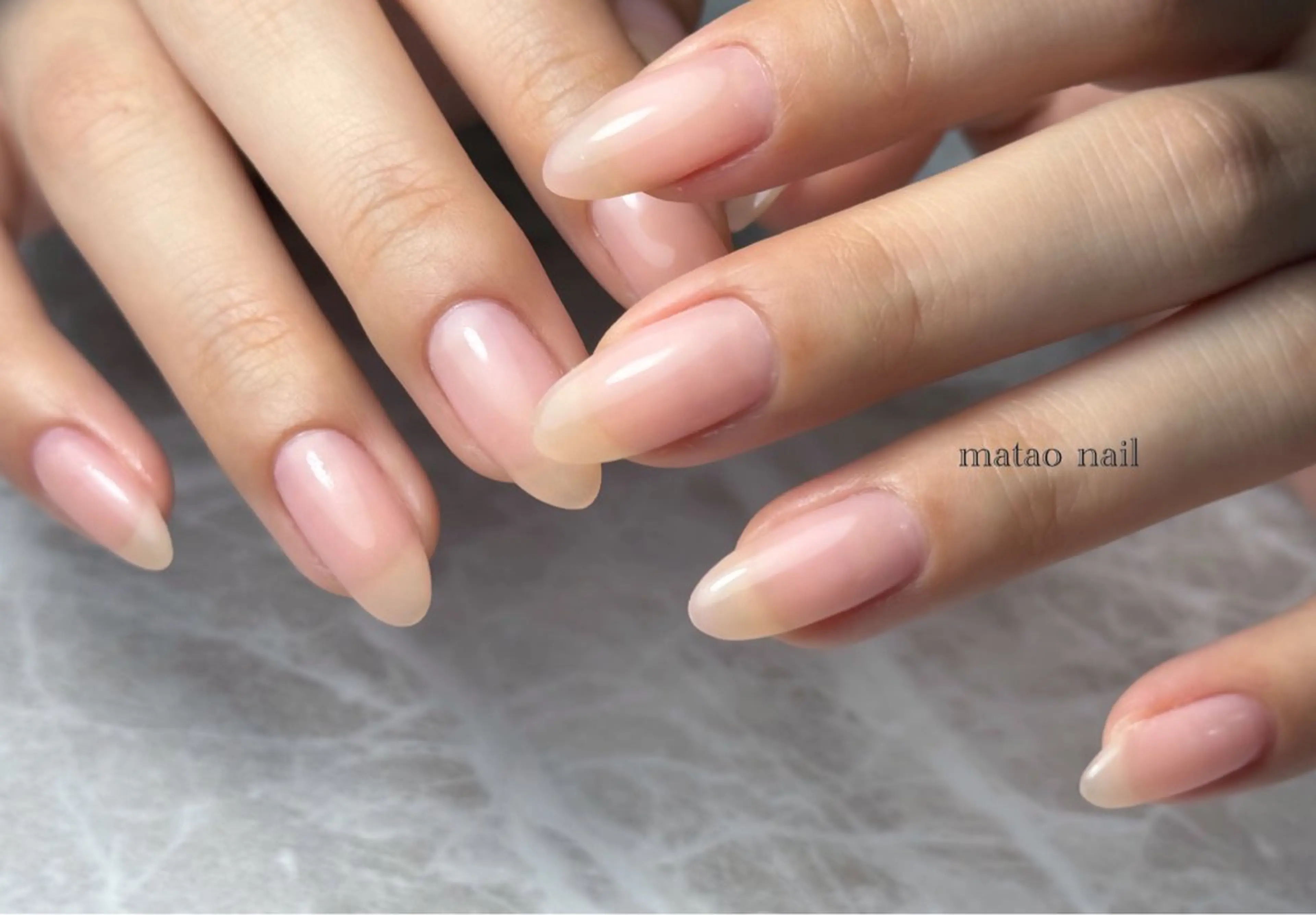 ネイル シンプルネイル ハンドネイル フットネイル matao nailのネイルデザイン