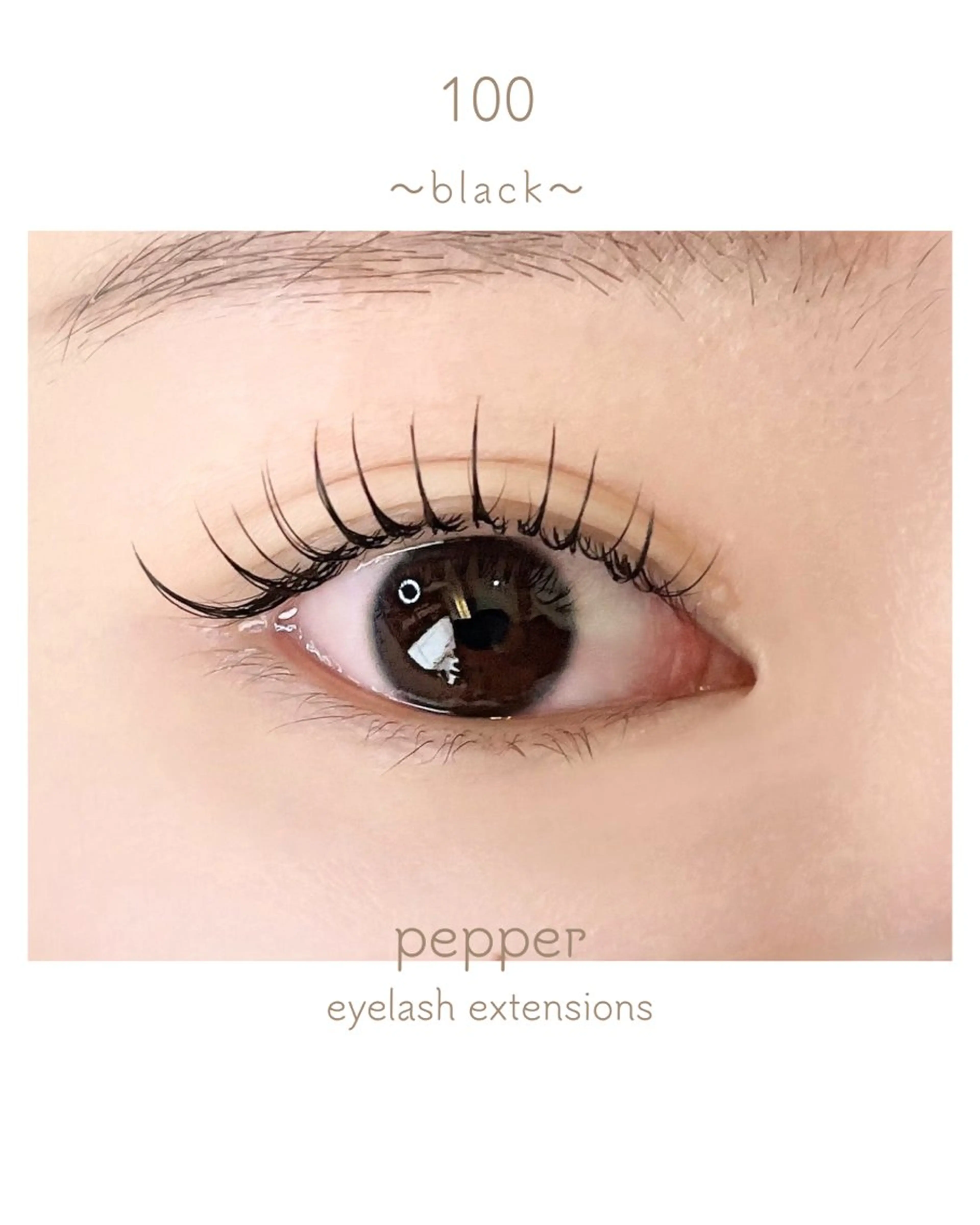 ❄️2月限定❄️【エクステ】フラットラッシュ100本オフ込みの写真