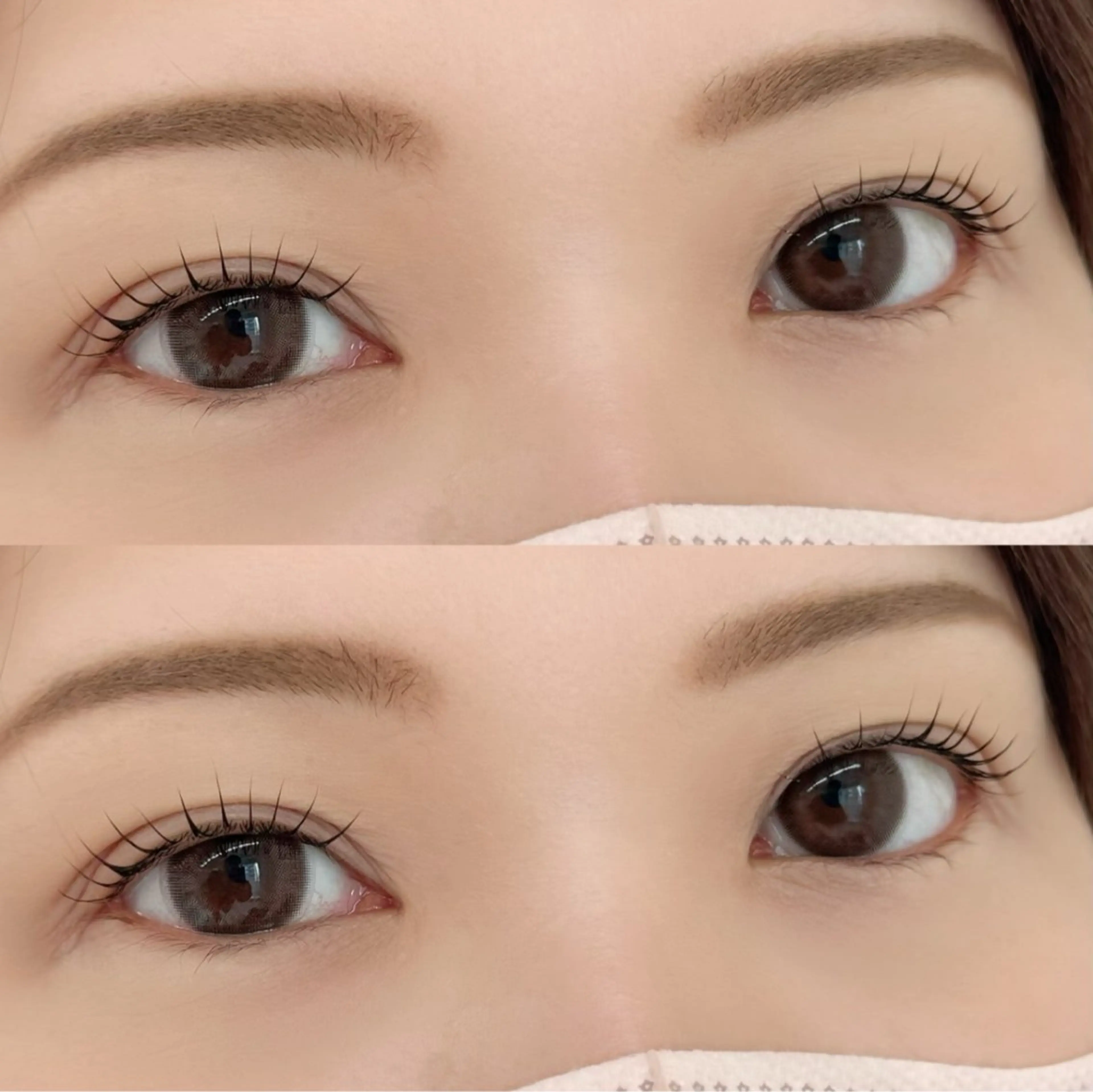 マツエク・マツパ ナチュラル 一重×まつ毛パーマ CLUTCH江坂 こんどうのマツエク・マツパデザイン