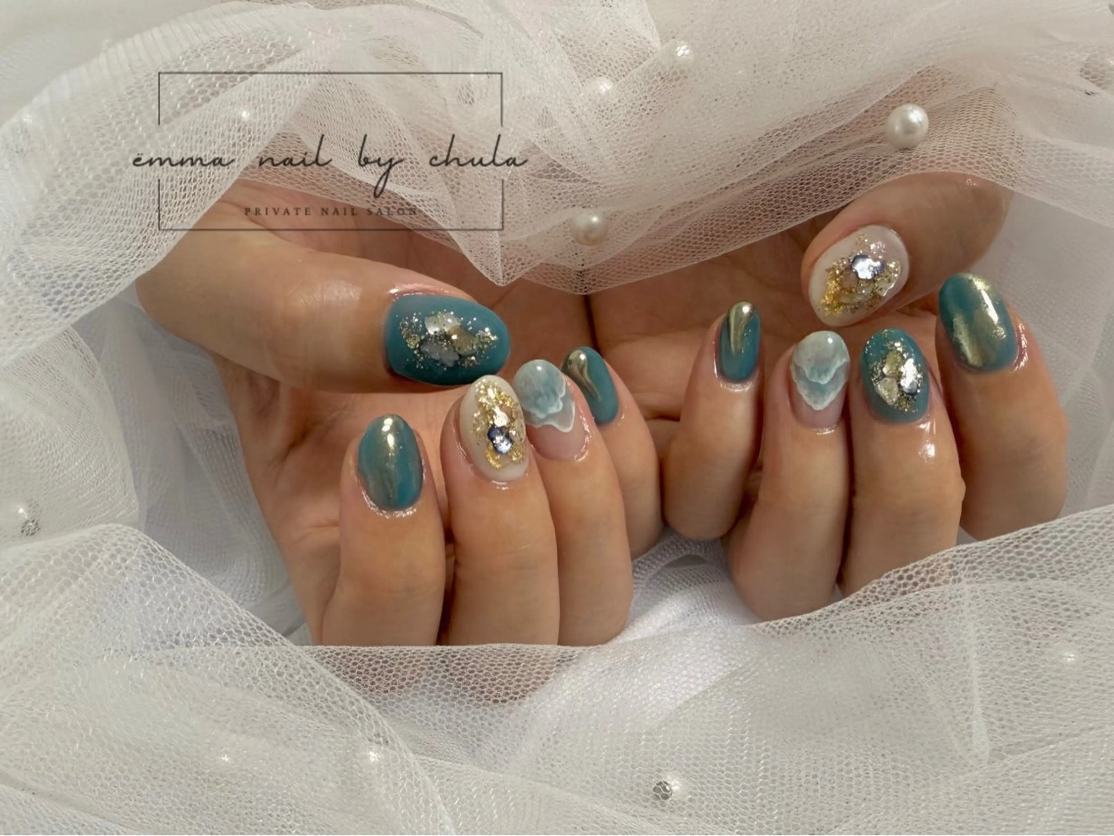 ネイル ハンドネイル ハンドケア ëmma nail_ by chulaのネイルデザイン