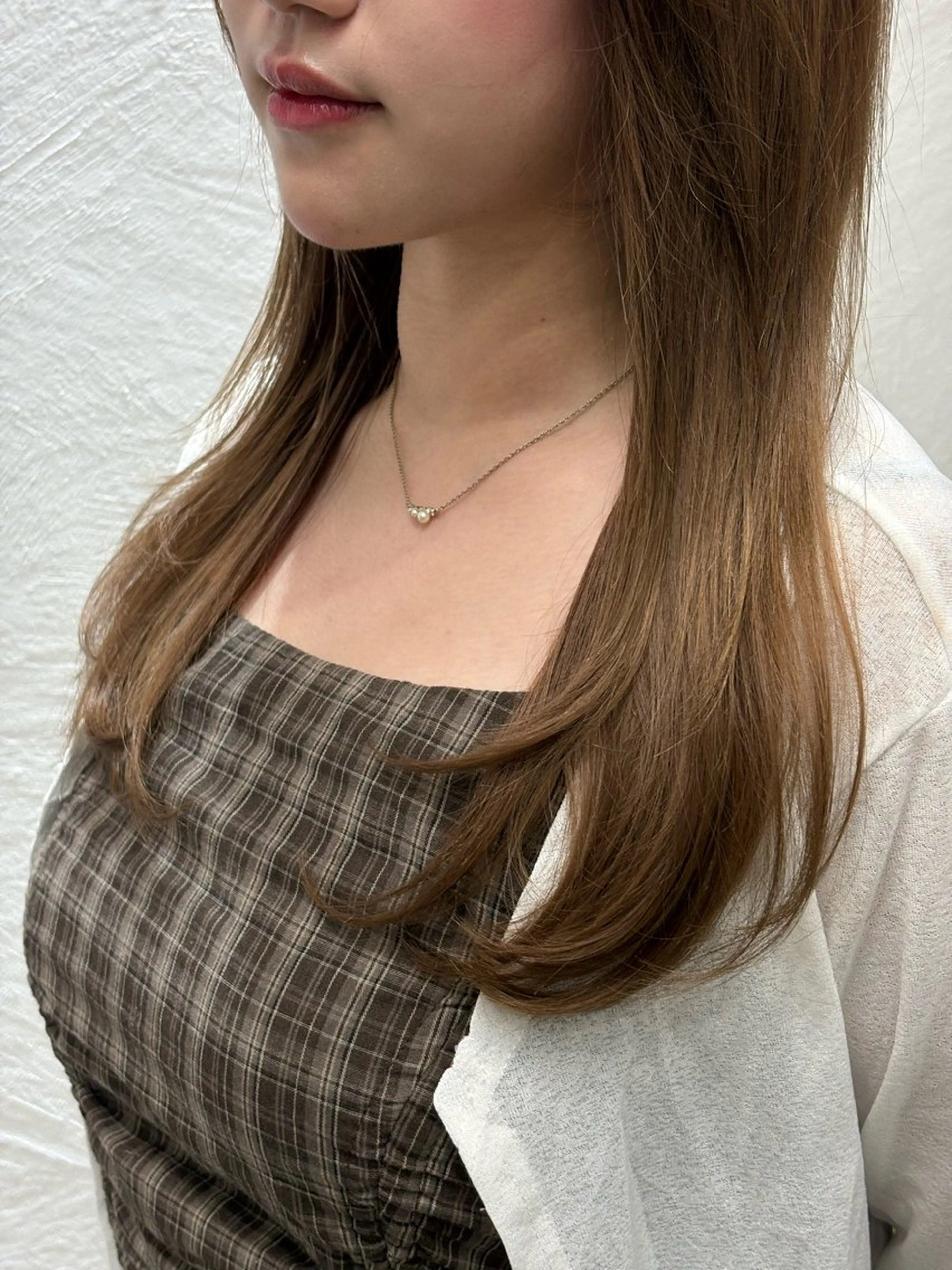 ロング 山内 友里菜のヘアスタイル