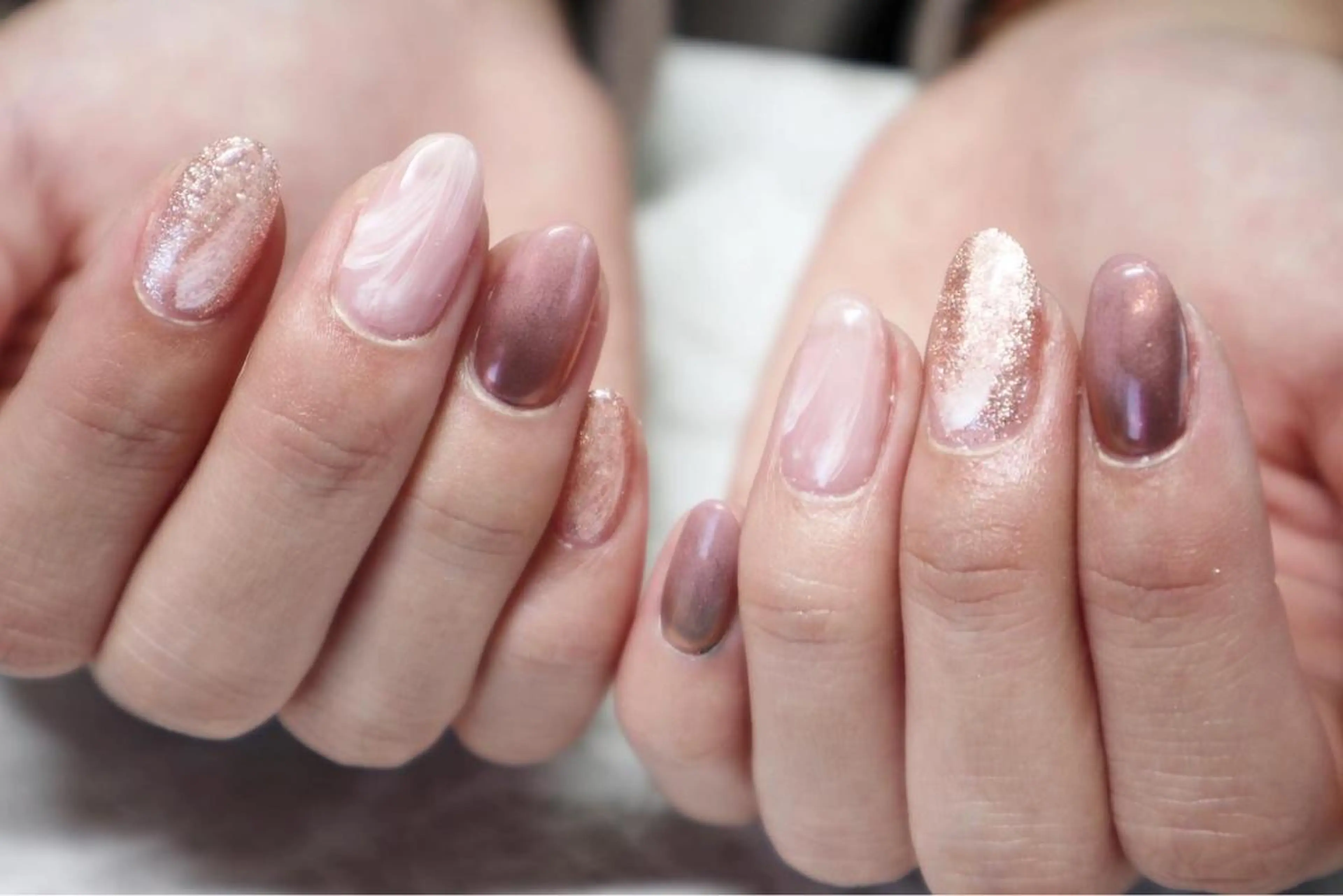 ショート ネイル 小河 仁美のネイルデザイン