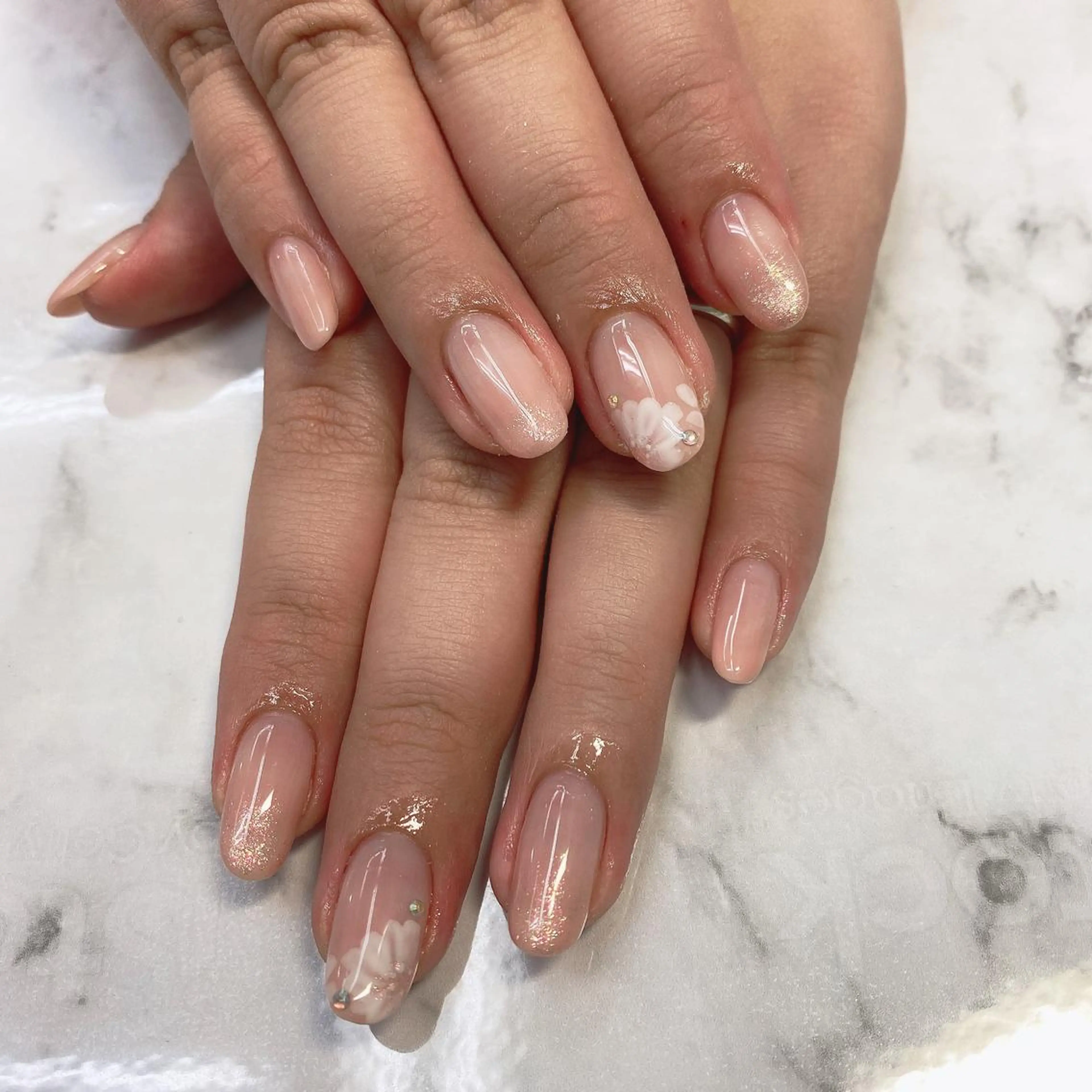 ネイル 春ネイル NORA nail UMEDAのネイルデザイン
