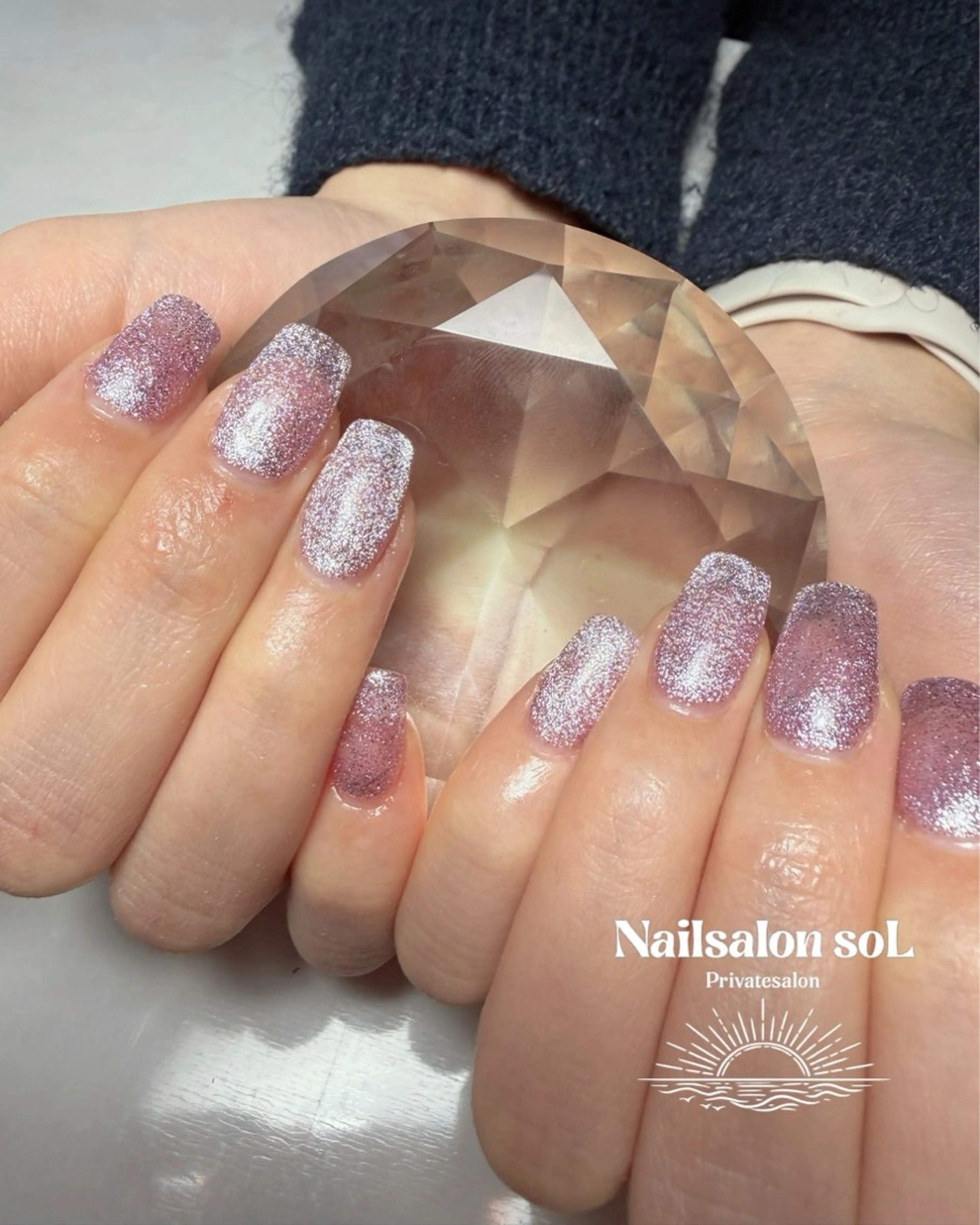 【オフなし】チップ長さ出し10本+マグネットワンカラーの写真