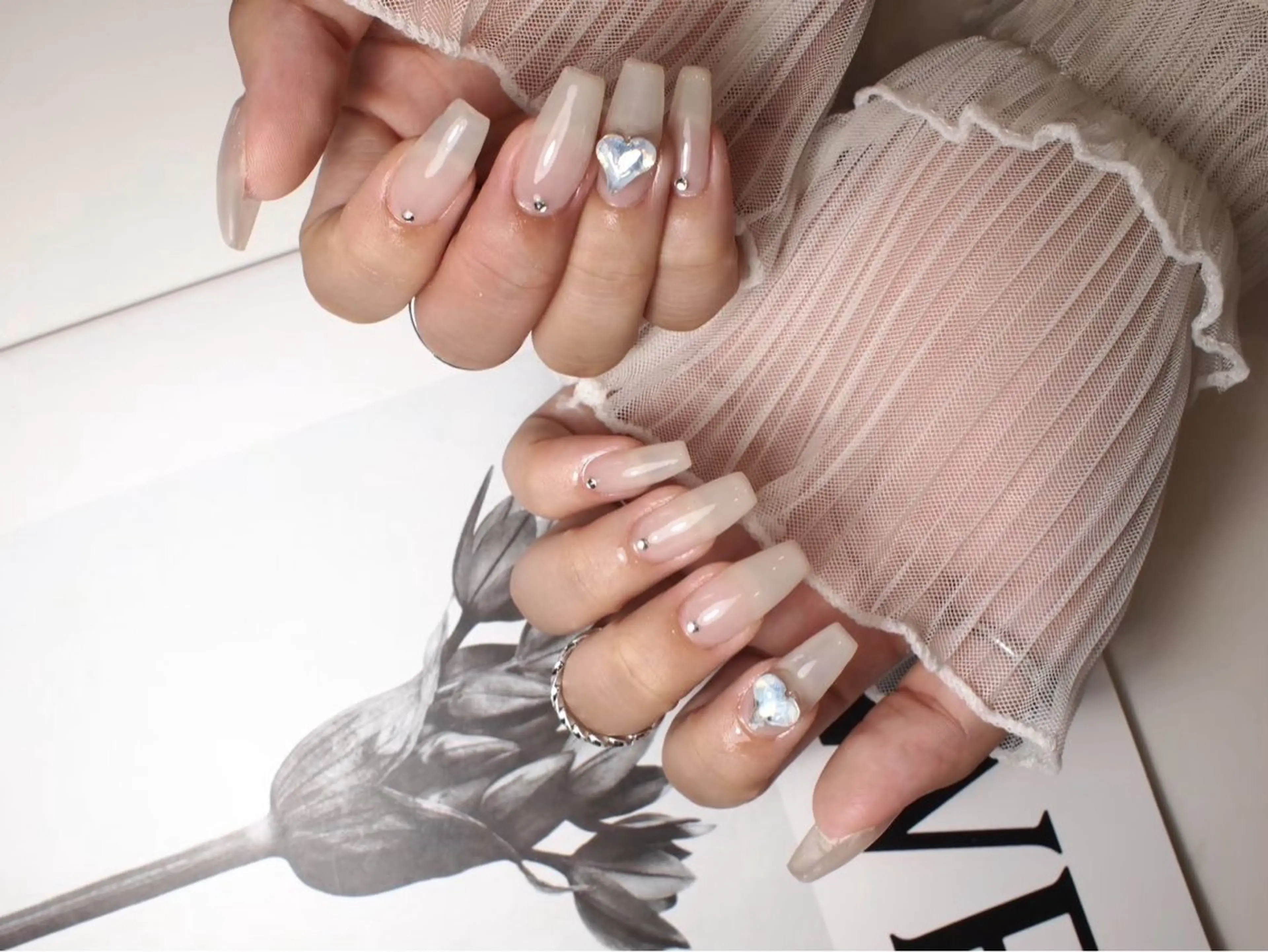 ネイル ワンカラーネイル スカルプネイル 【ＯＲＧＡＮ】 nailのネイルデザイン