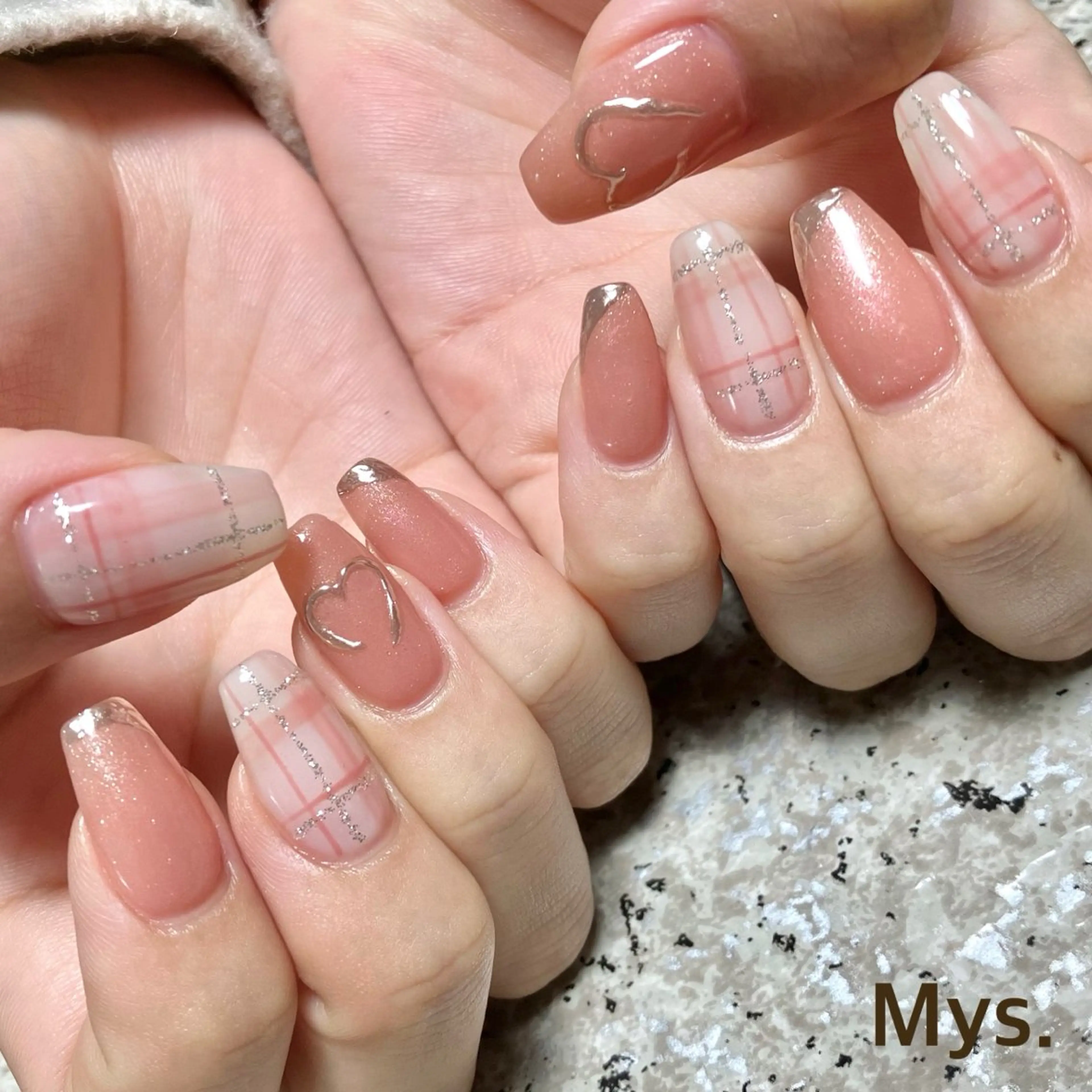 ネイル ハンドネイル Mys. 三上紗紀のネイルデザイン