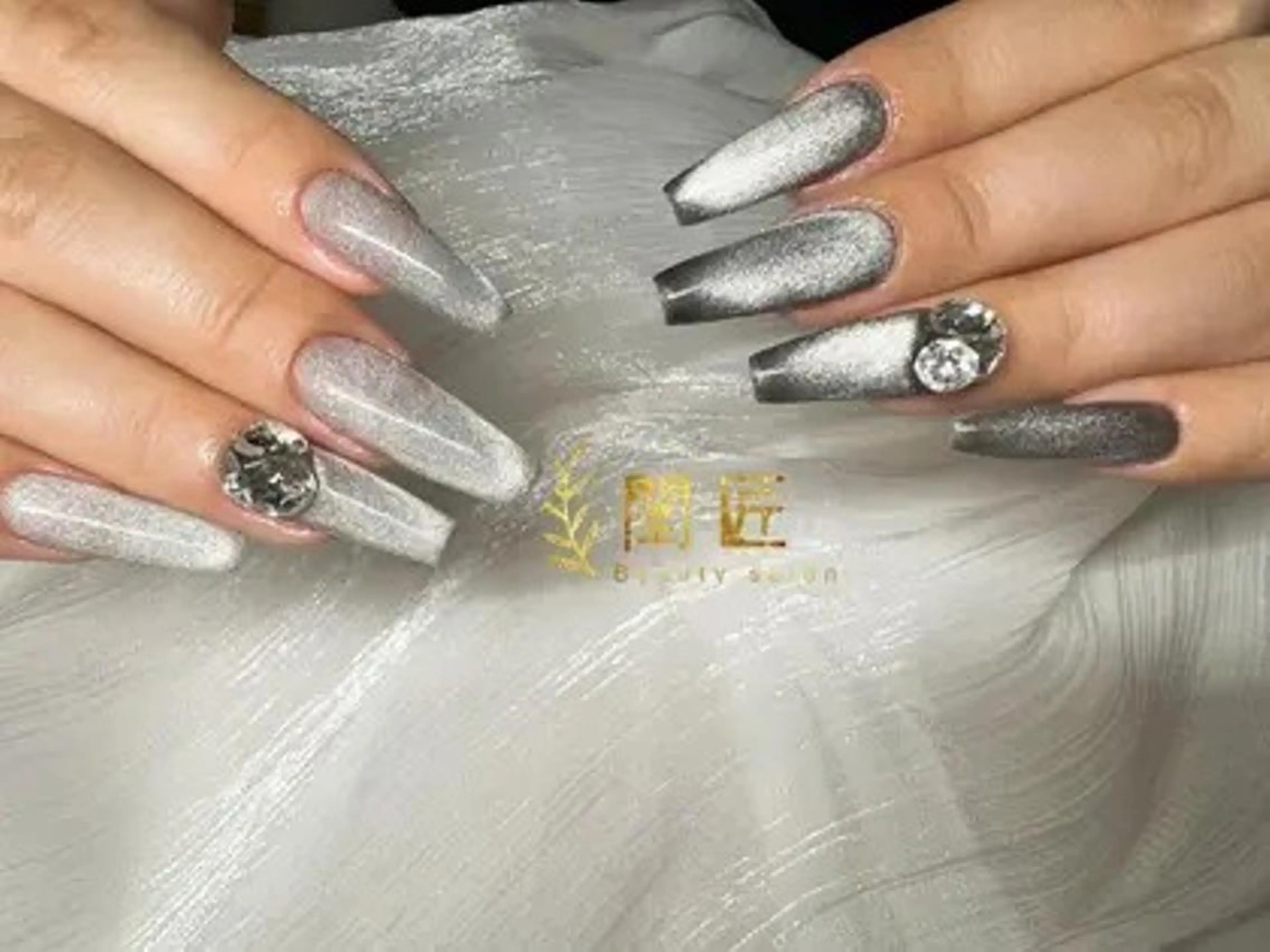 ジュニア研修コース💅長さだしマグネット/フラッシュネイル🙌チップスカルプ💰7500円の写真