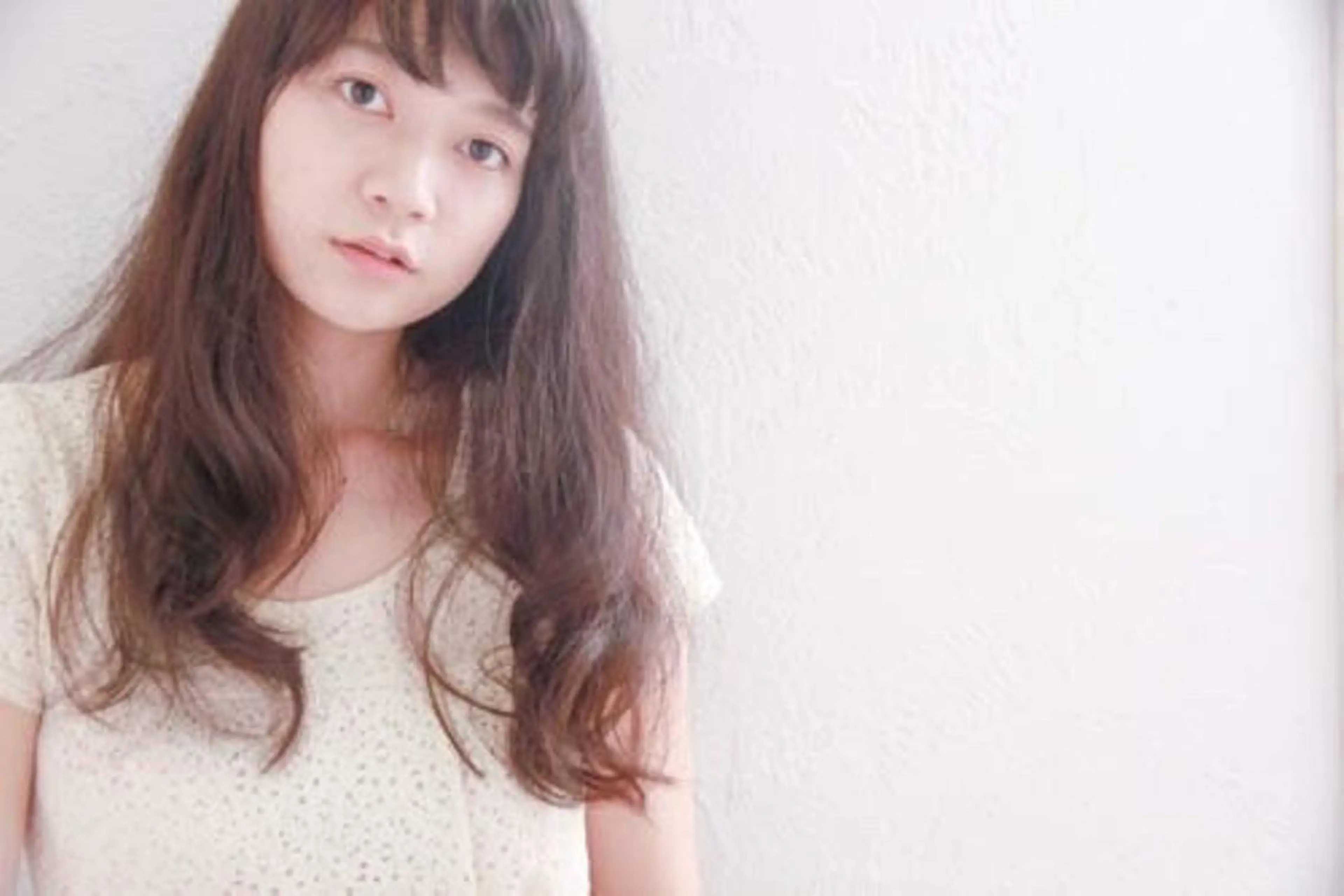 ロング カラー パーマ ルービック 梅田茶屋町店のヘアスタイル