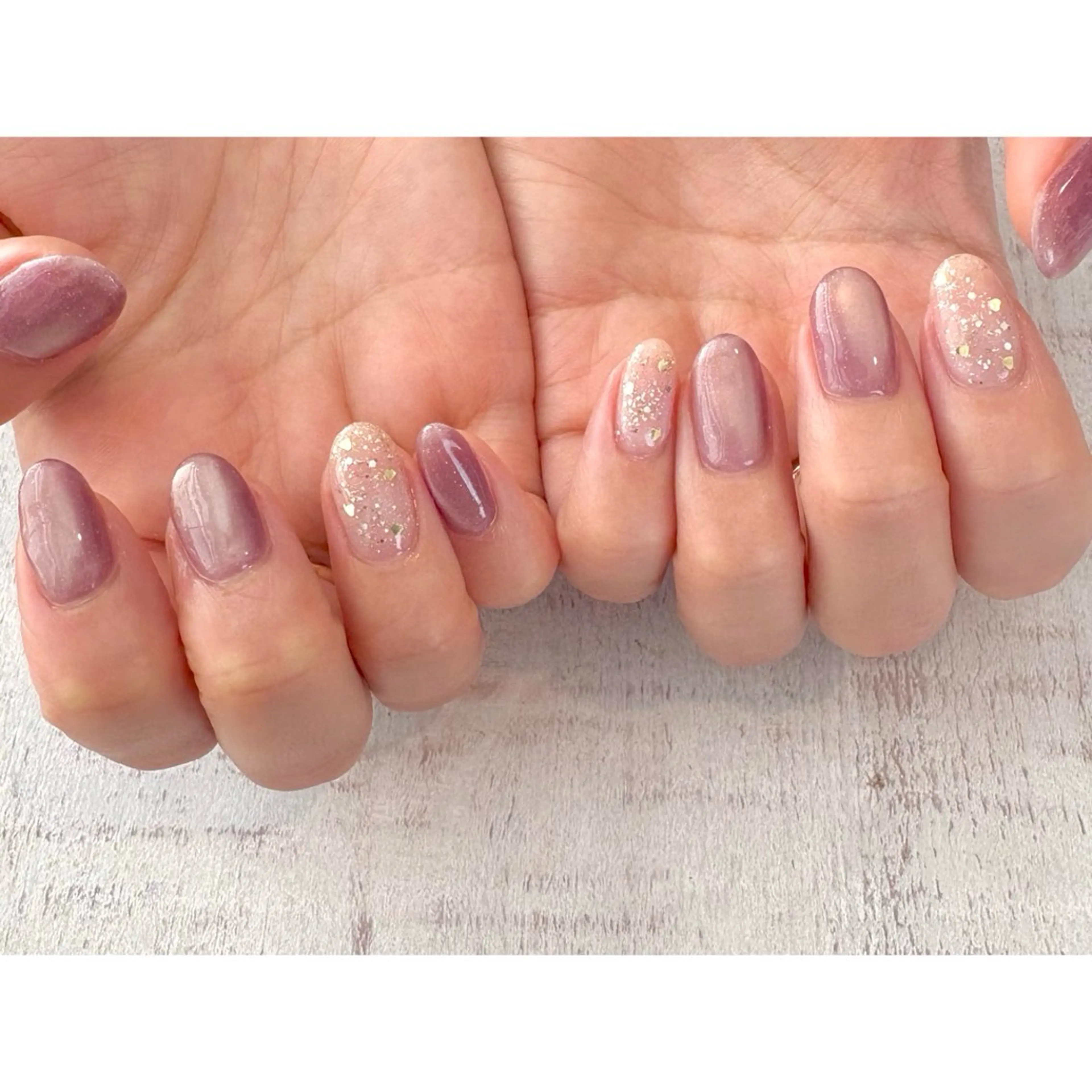 ネイル ハンドネイル 𖡼 yumenoのネイルデザイン