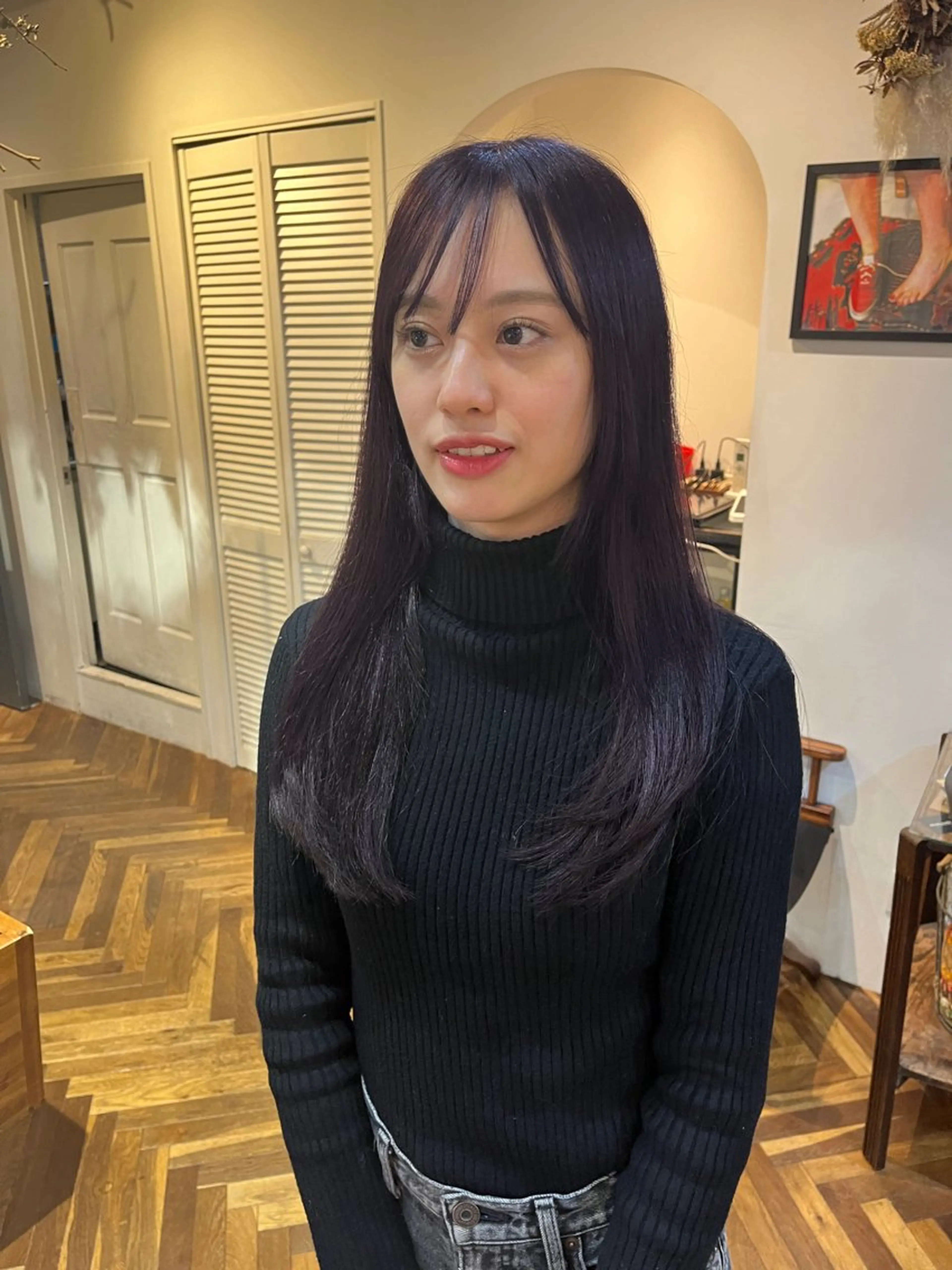 ロング カラー HOMIE TOKYO所属・sora / 渋谷 / ハイトーンのヘアスタイル