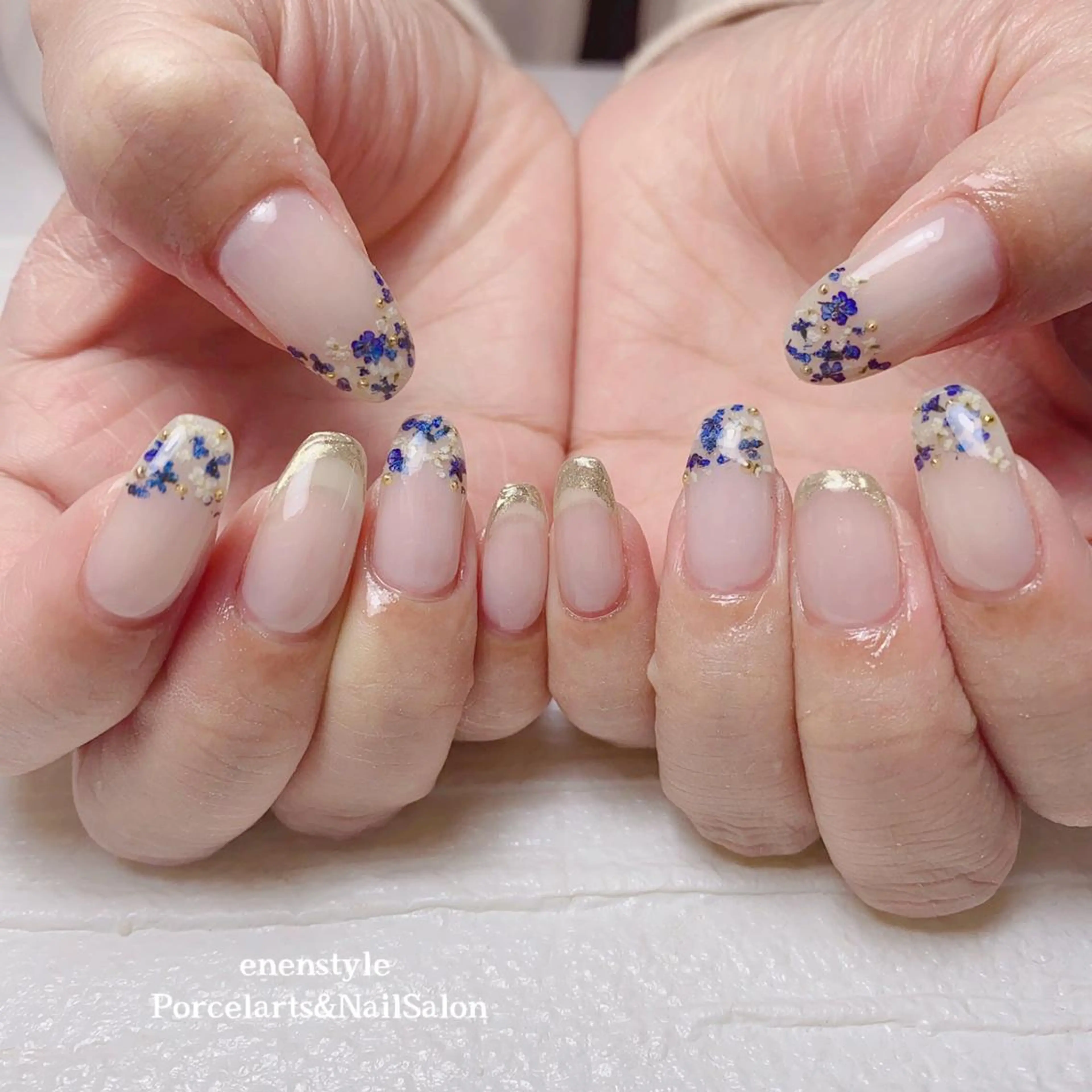 ミディアム ネイル 👑enen style👑のネイルデザイン