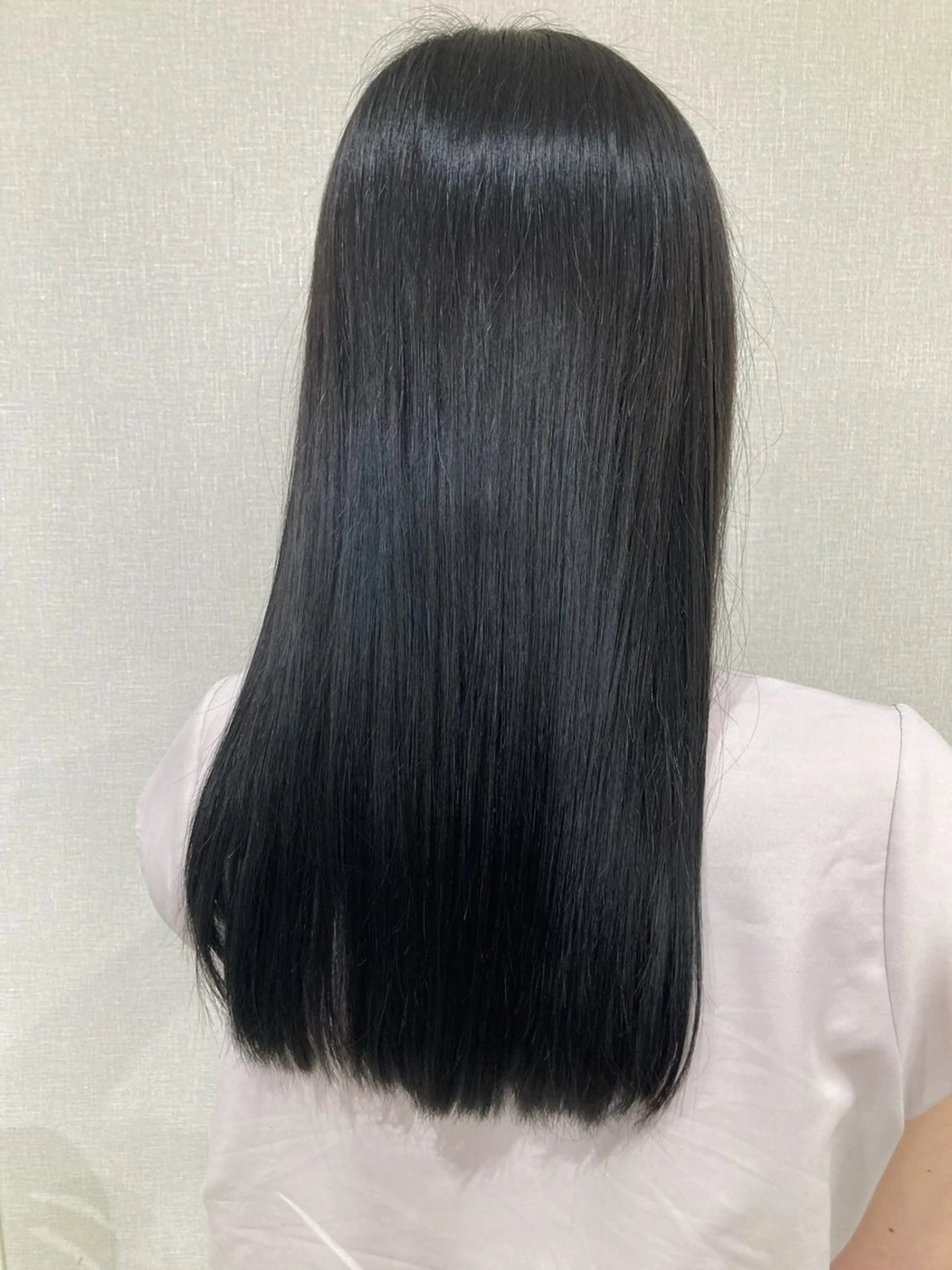 前髪縮毛矯正＋前髪カットの写真