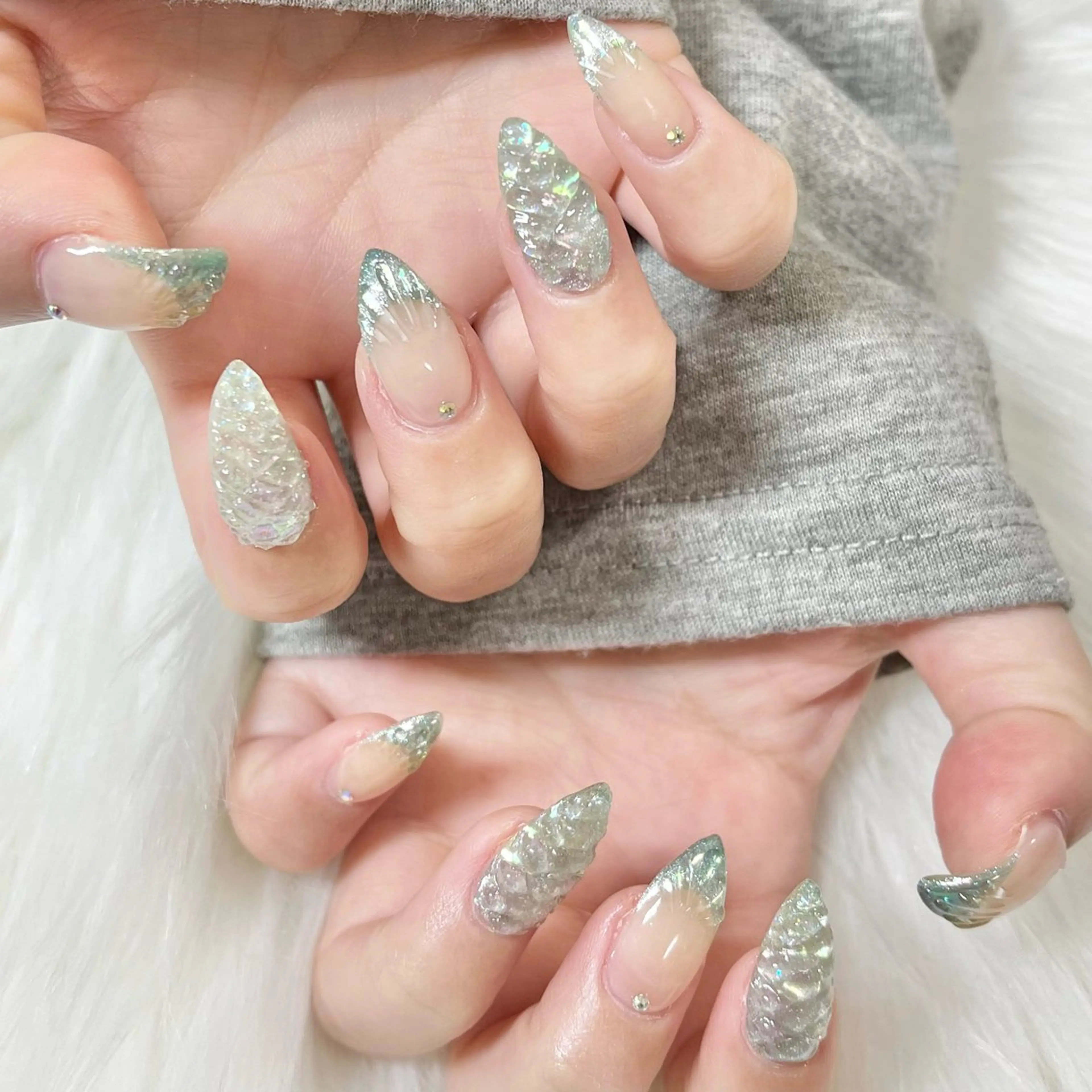 【 3月まで限定❣️】 ＜オフ無し💅＞ フルアート／つけ放題🎀 ̖́-（パラジェル+1,000円で変更🉑）の写真