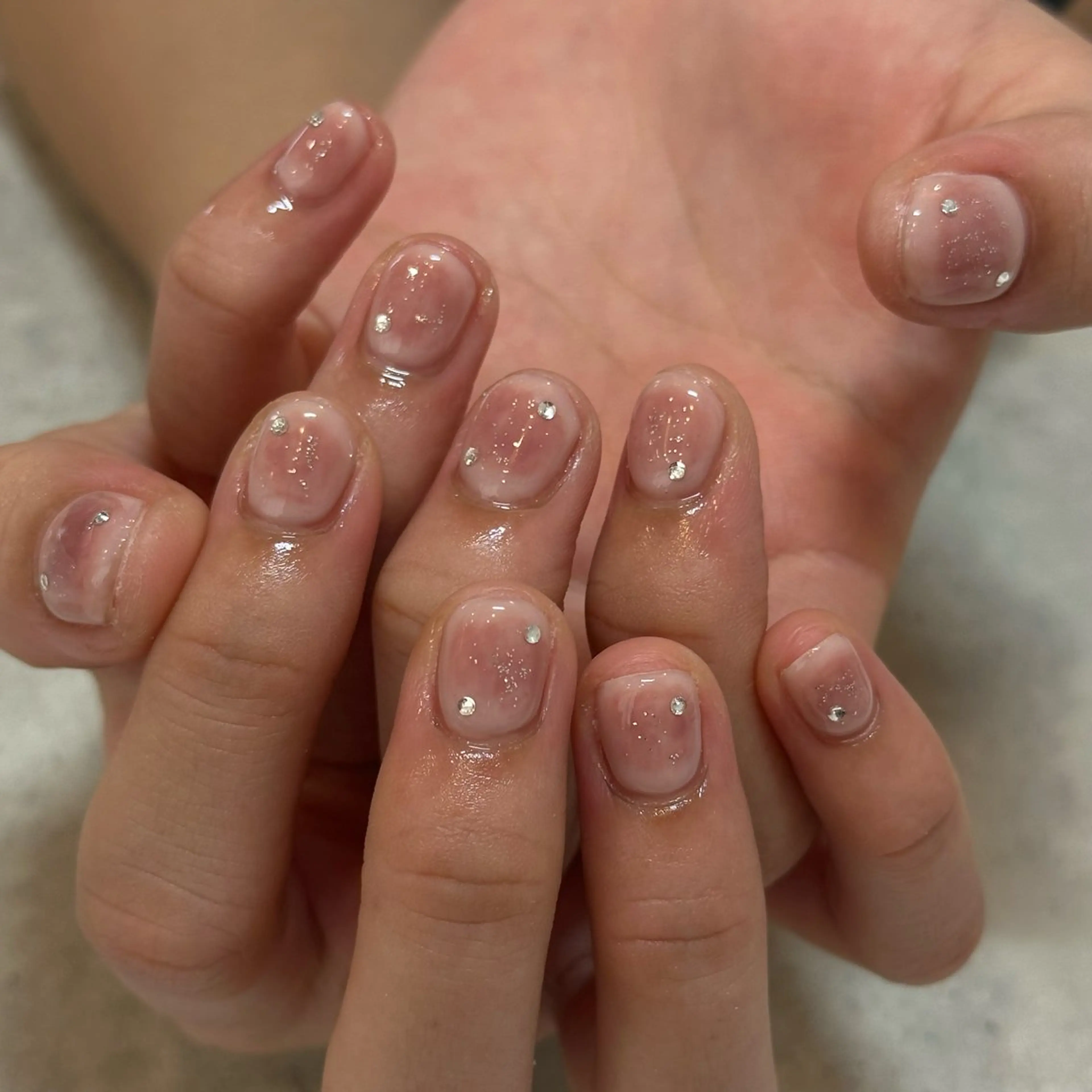 ネイル ハンドネイル ひらい さなのネイルデザイン