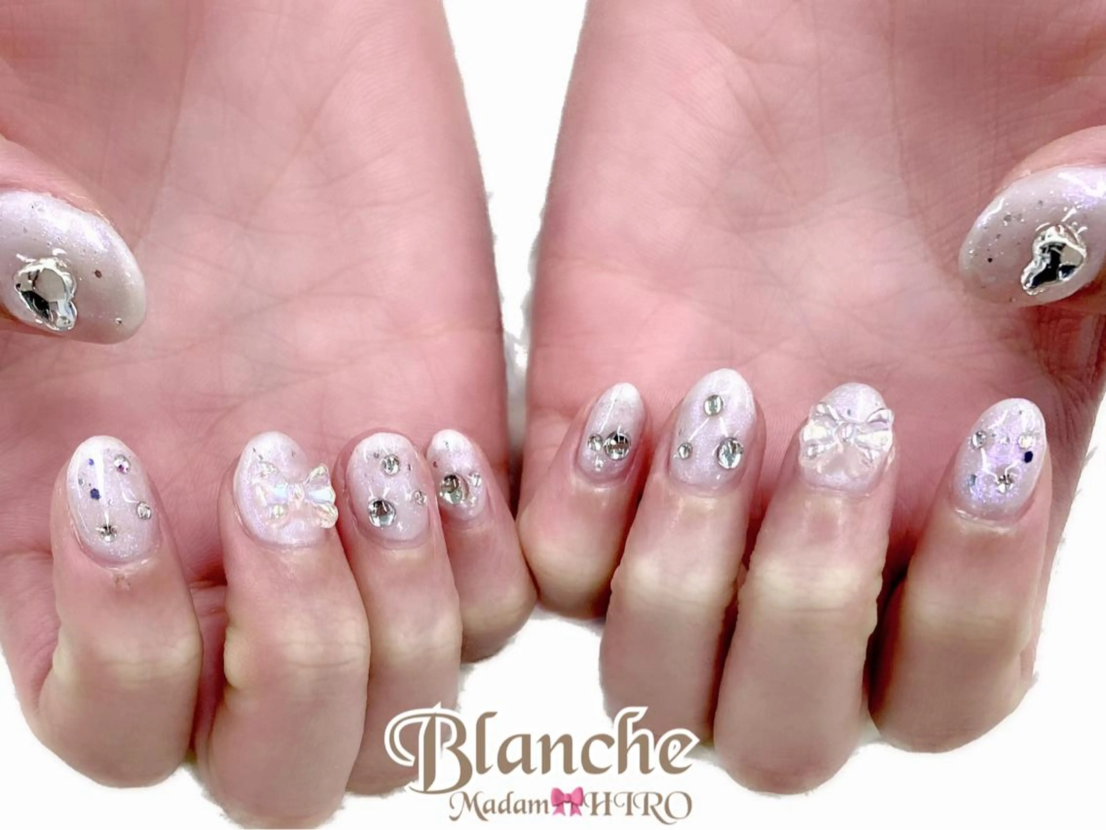 ネイル キラキラネイル Lianネイル 寛子Lianのネイルデザイン