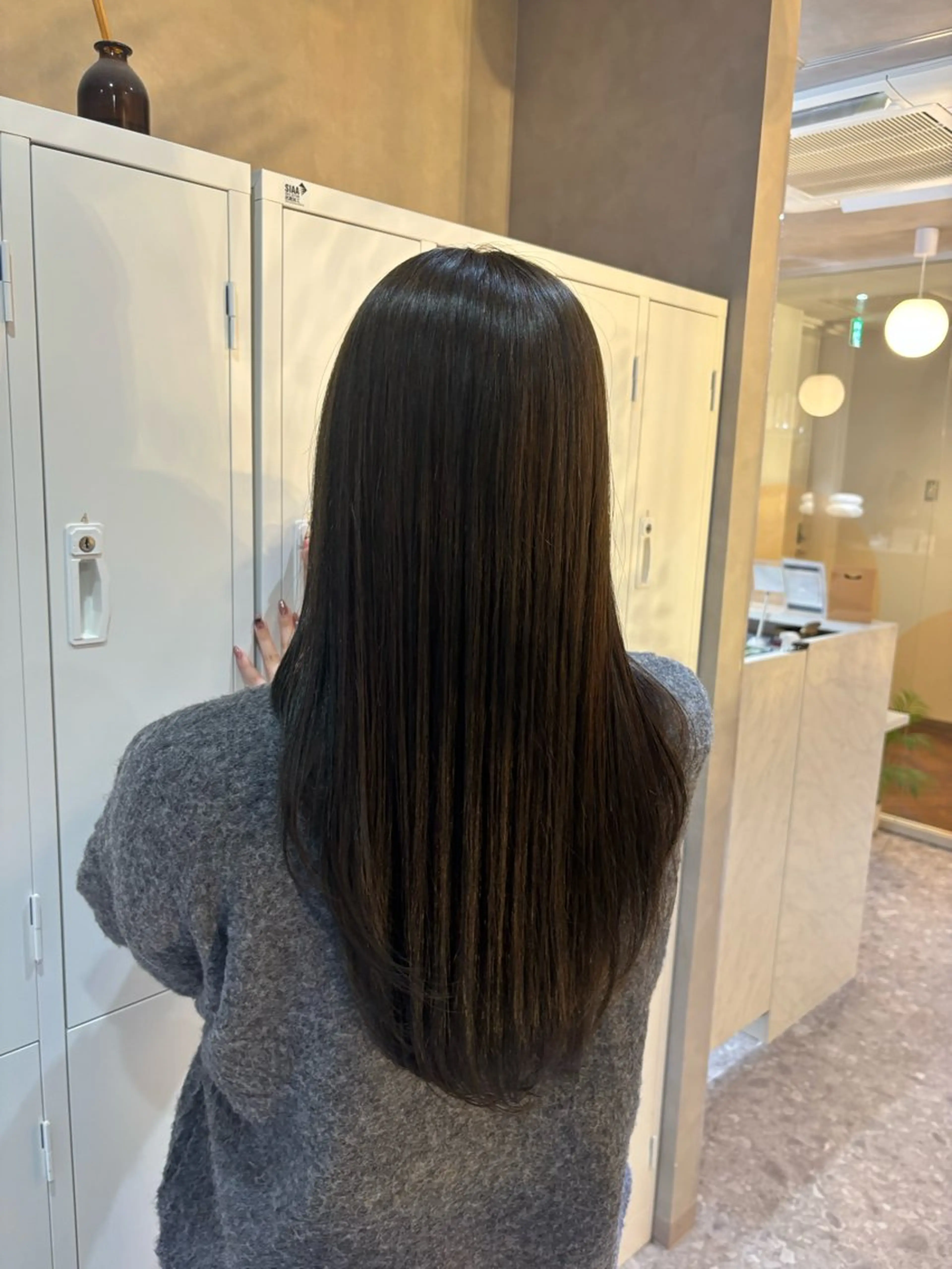 カラー ヘアカラー zina karin୨୧˙˳⋆のヘアスタイル