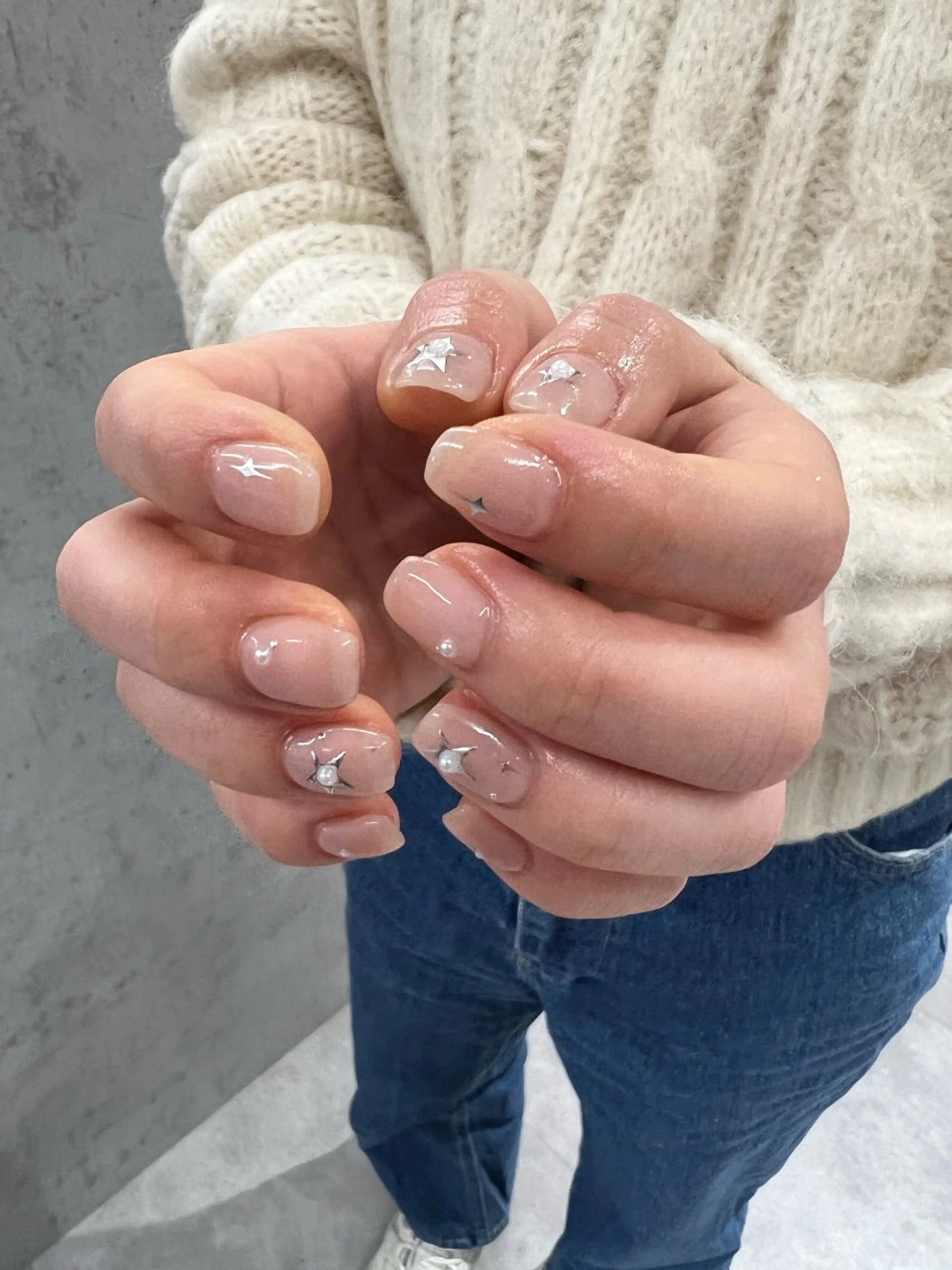 ネイル フラッシュネイル ジェルネイル 韓国ネイル メンズネイル 持ち込み ハンドネイル ハンドケア Bana_ Nailのネイルデザイン