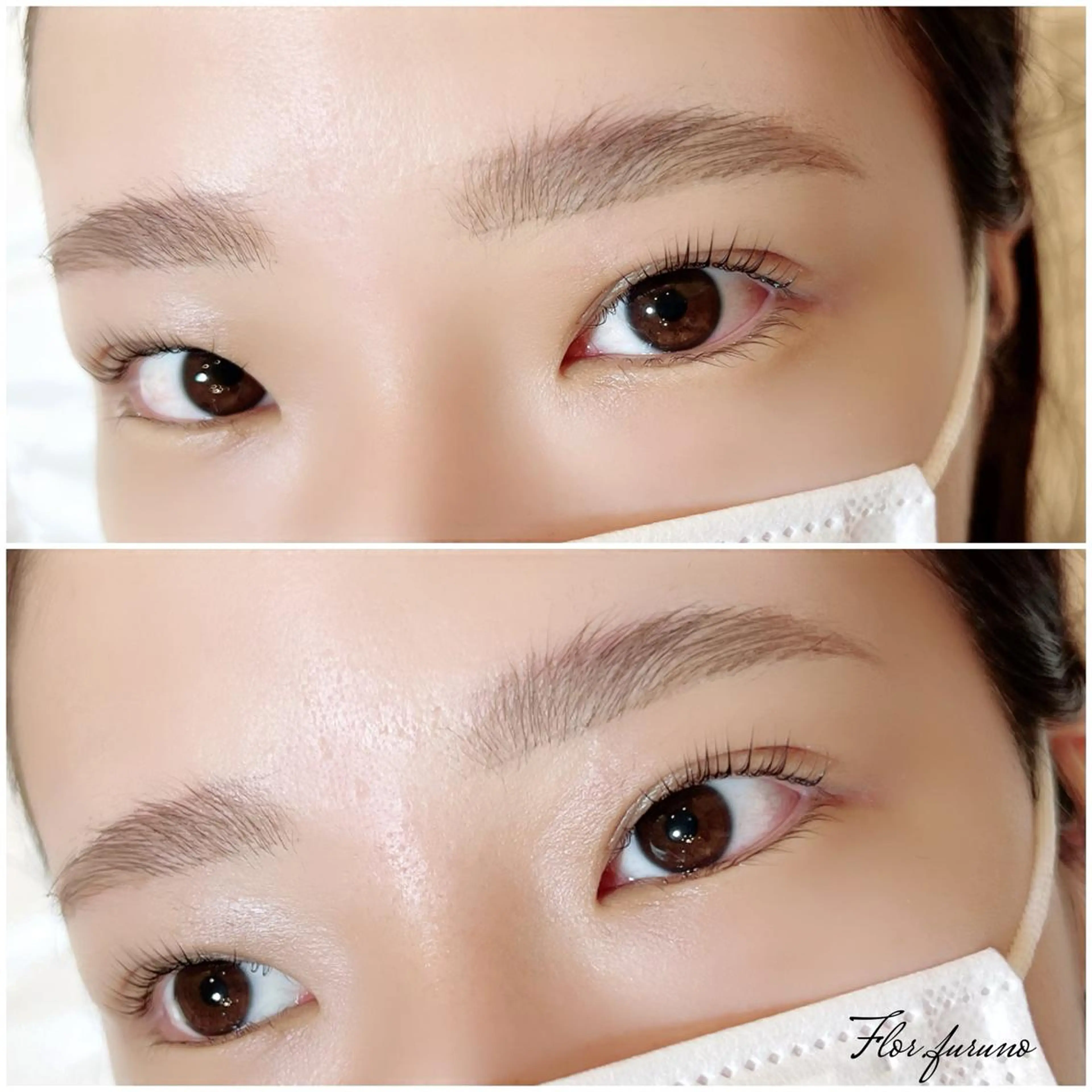 マツエク・マツパ アイブロウ Flor上大岡 ＊フルノ リナ＊のマツエク・マツパデザイン
