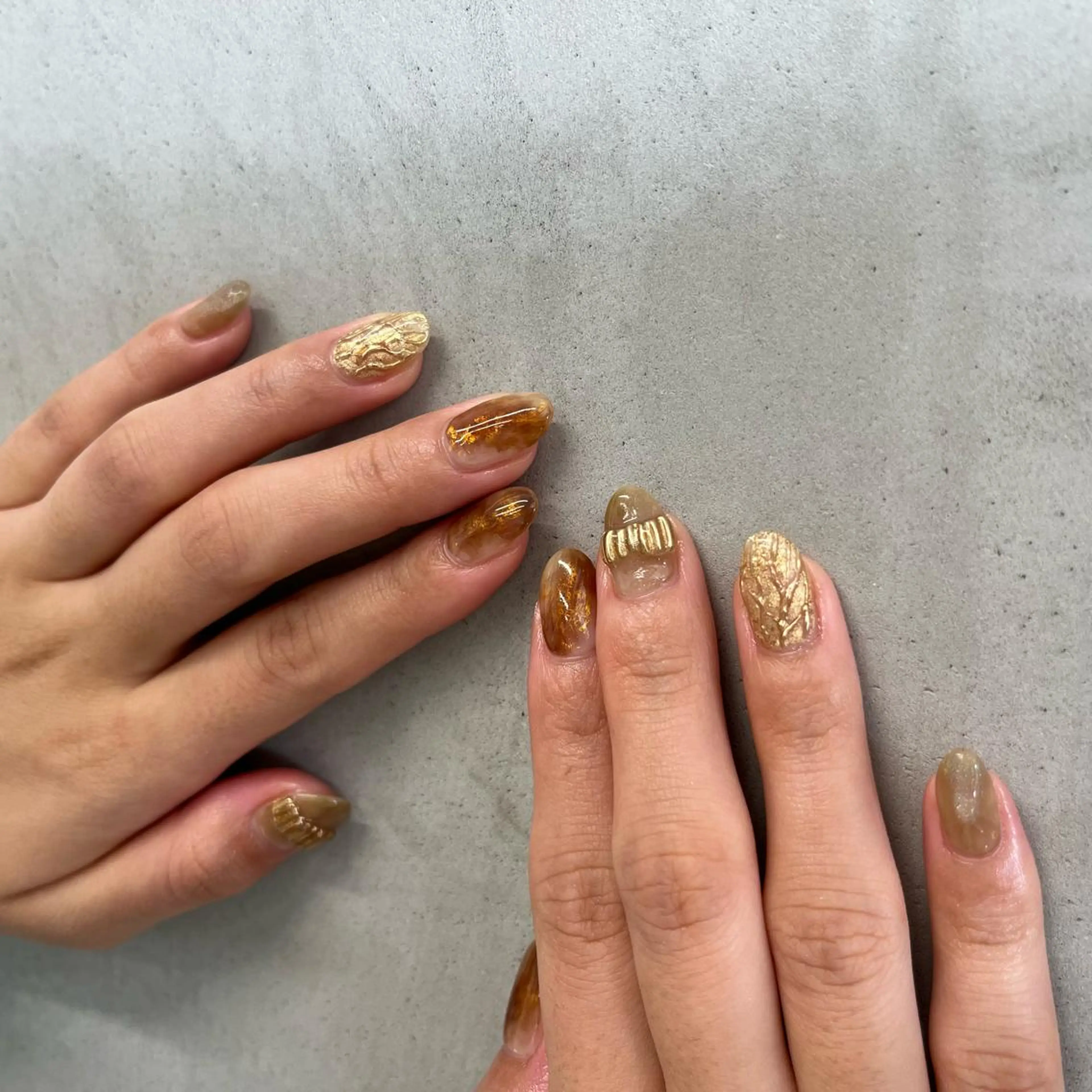 ネイル ハンドネイル Daywithout Anythingのネイルデザイン