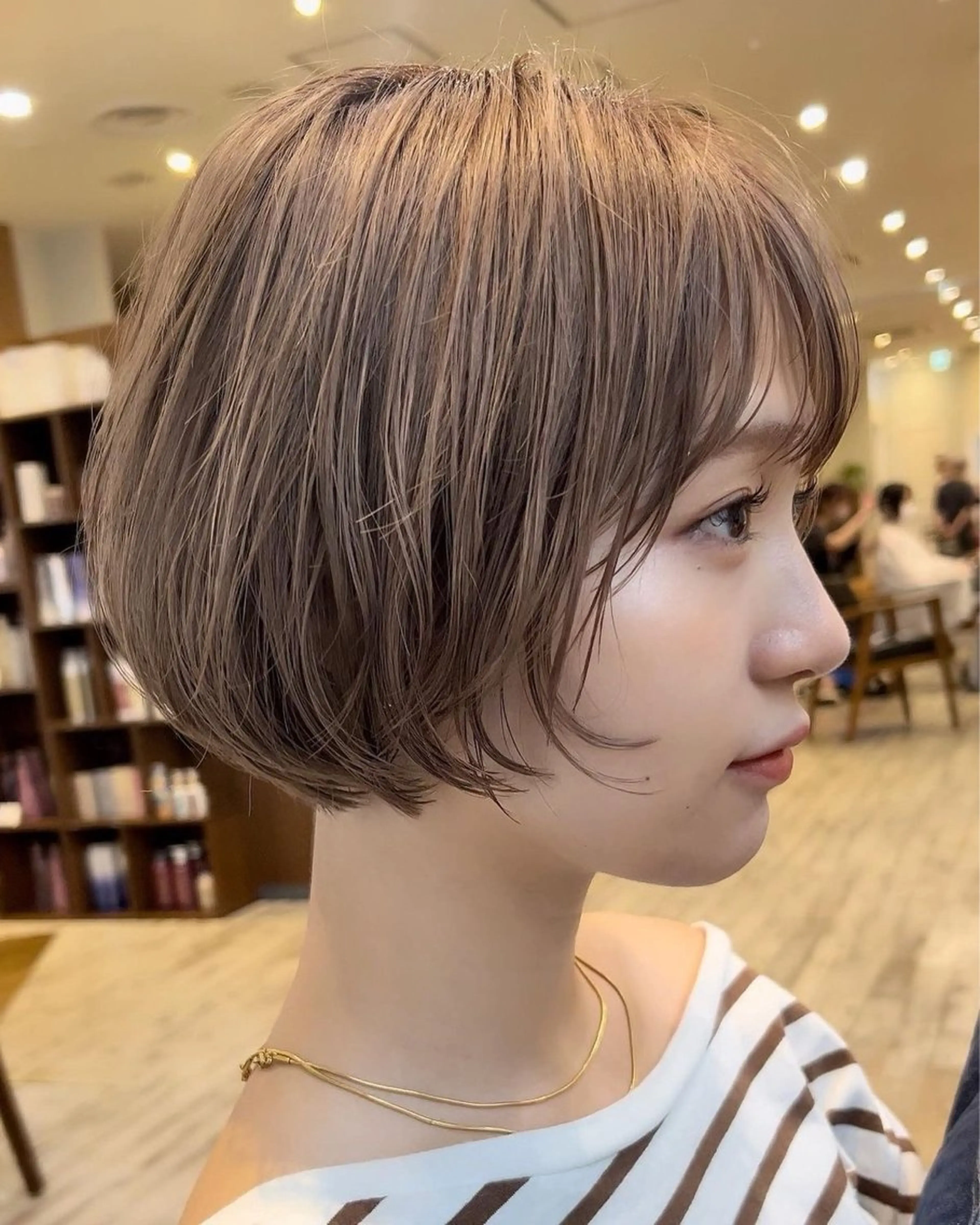 ショート tricca daikanyama所属・縮毛矯正/ボブ/ 🌱長尾朋弥🌱のヘアスタイル