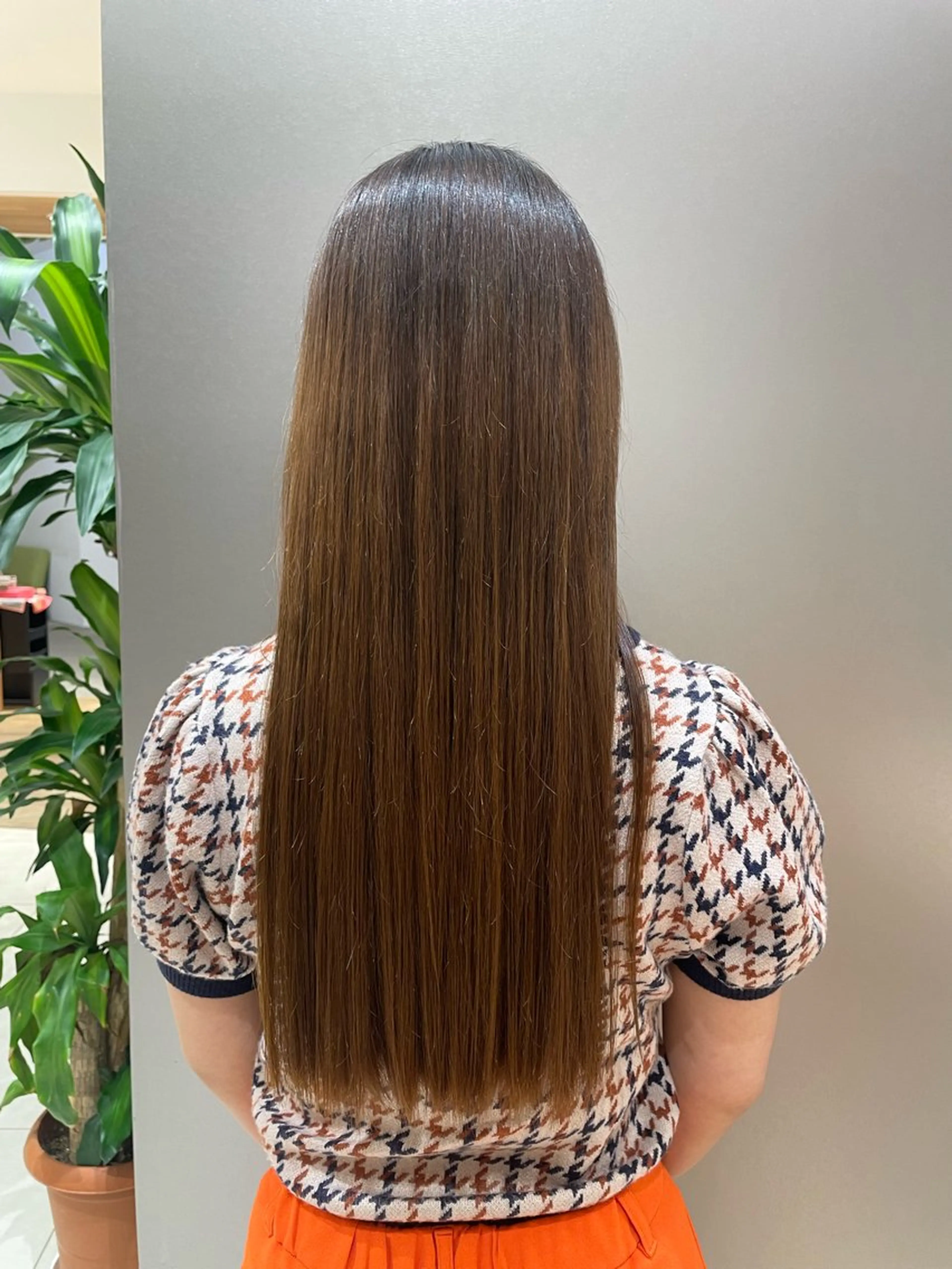 髪質改善酸性ストレートパーマ🫧＋トリートメントの写真